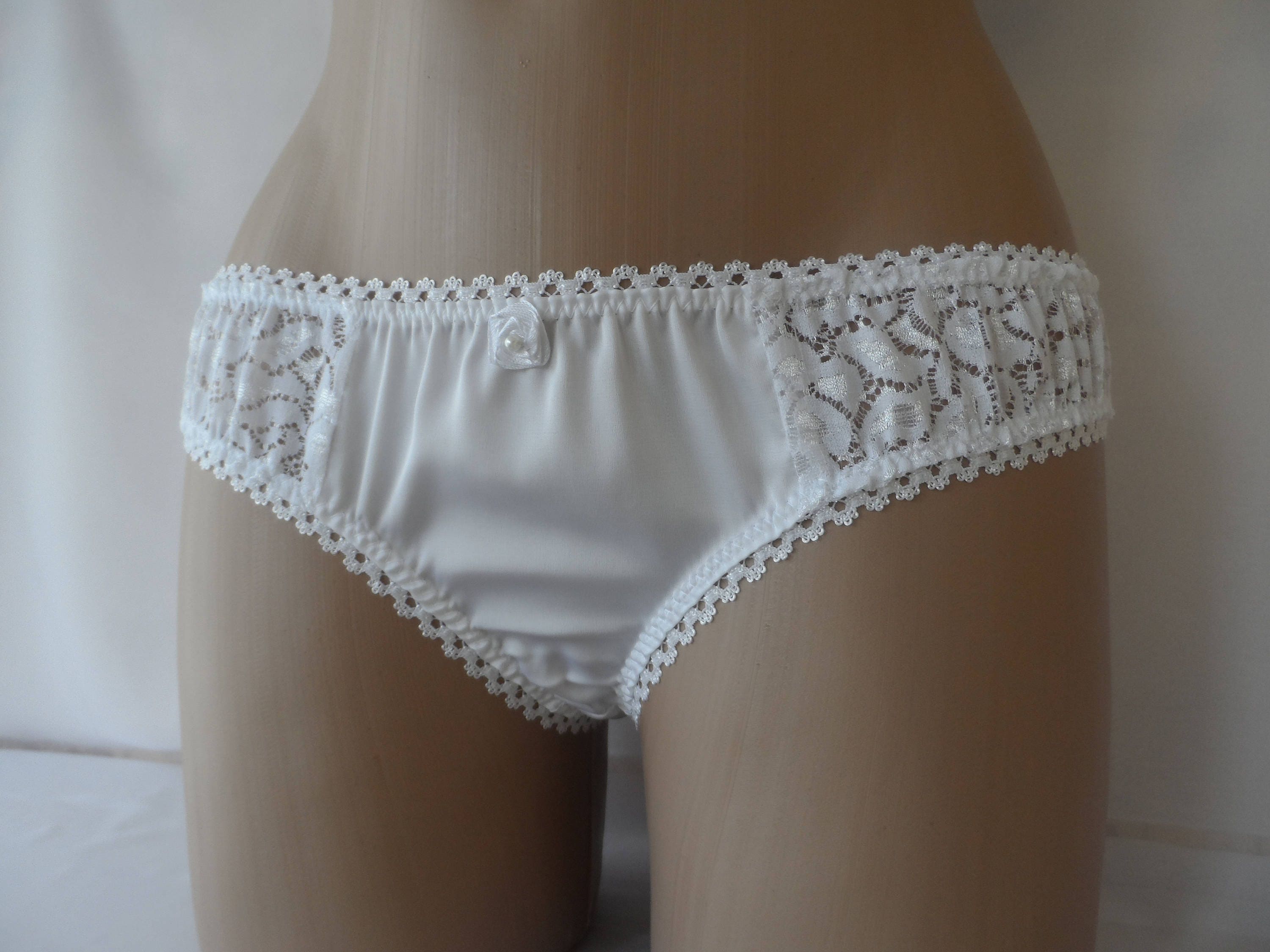 Nylon stockings lace panties fan image