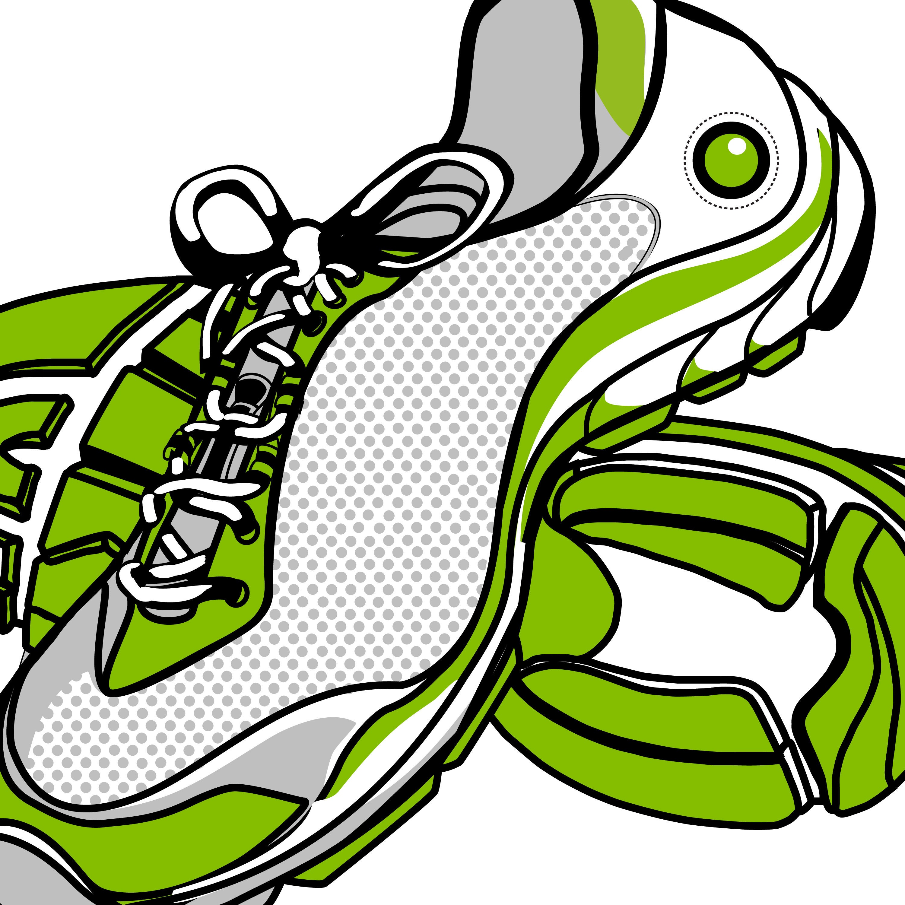 Athletic Shoe Clip Art Running Shoe Clipart Marathon Etsy