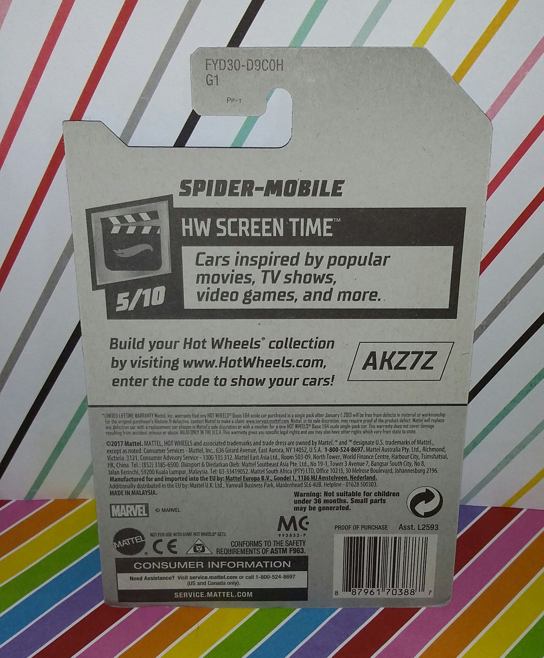 Hot Wheels Amazing Spiderman Spider Mobile Dune Buggy Car Etsy