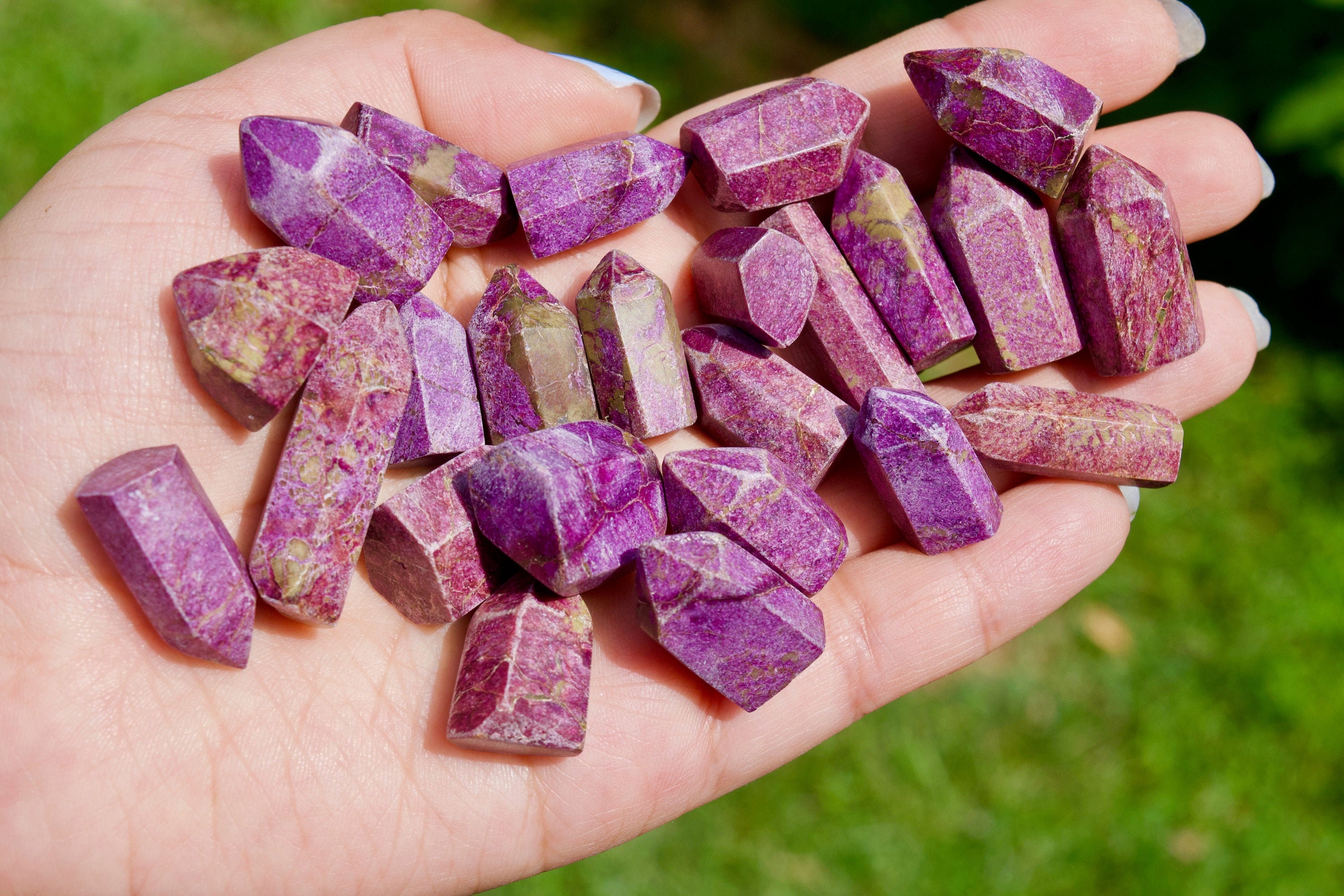 Stichtite Mini Wands from Barberton, South Africa