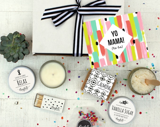 spa box | expecting mom gift | friend gift | baby shower gift