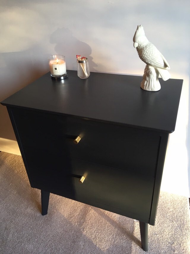 2 drawer retro cabinet