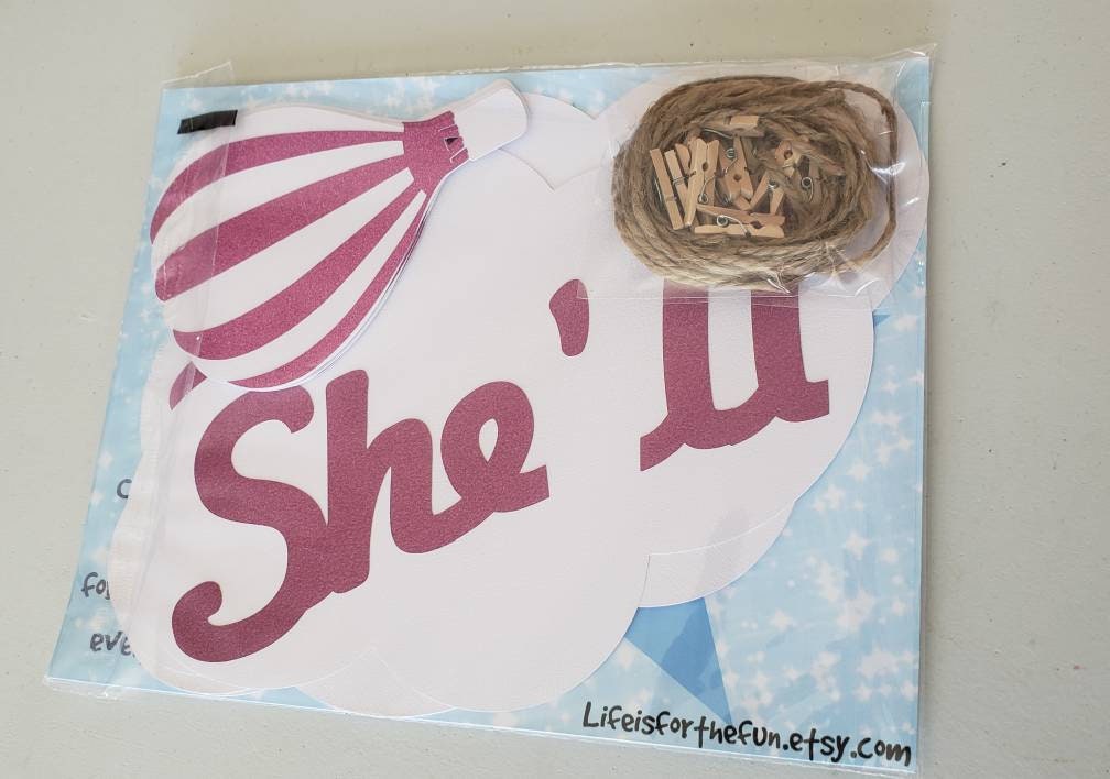 Oh The Places She Ll Go Birthday Hot Air Balloon Decorations Cloud Party Decorations Shower