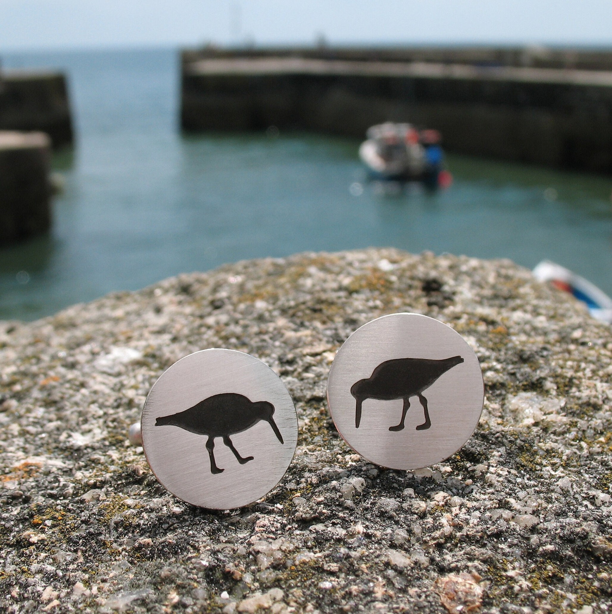 Oyster Catcher Cufflinks | Seabird