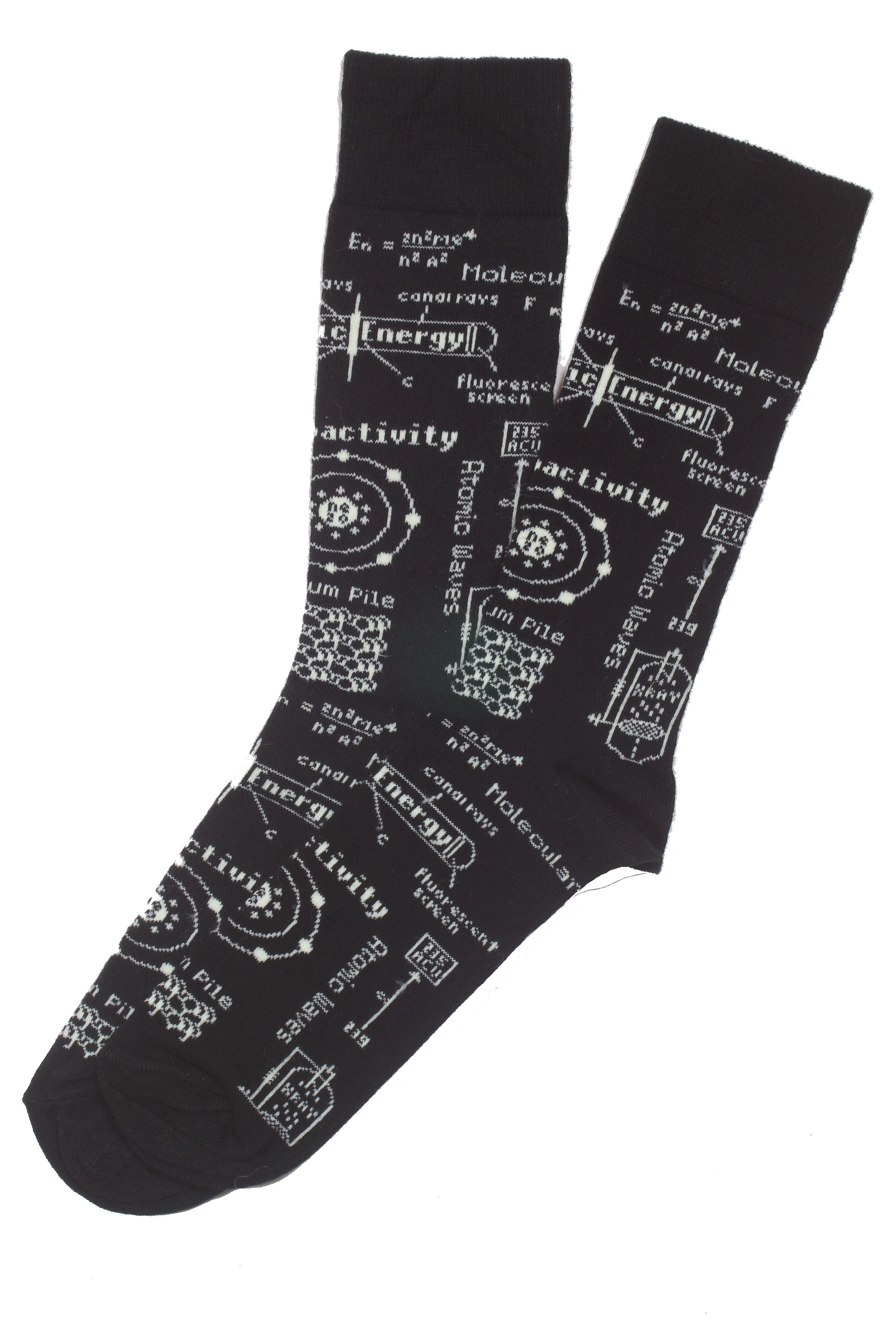 Quality Socks Nuclear Physics Science Scientist Formula Formulae Mid Calf Unisex Perfect Gift