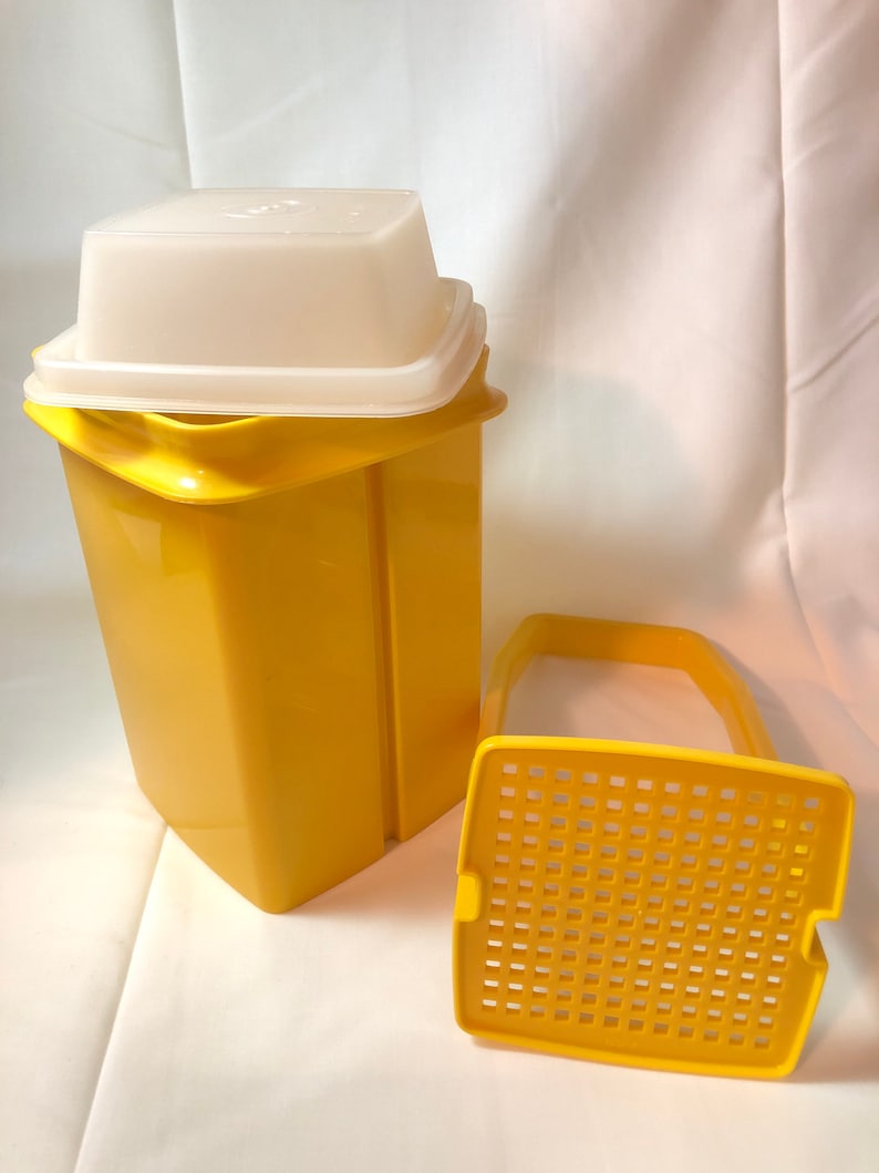 Tupperware SMALL Olive Pickle Vegetable Keeper Container Etsy
