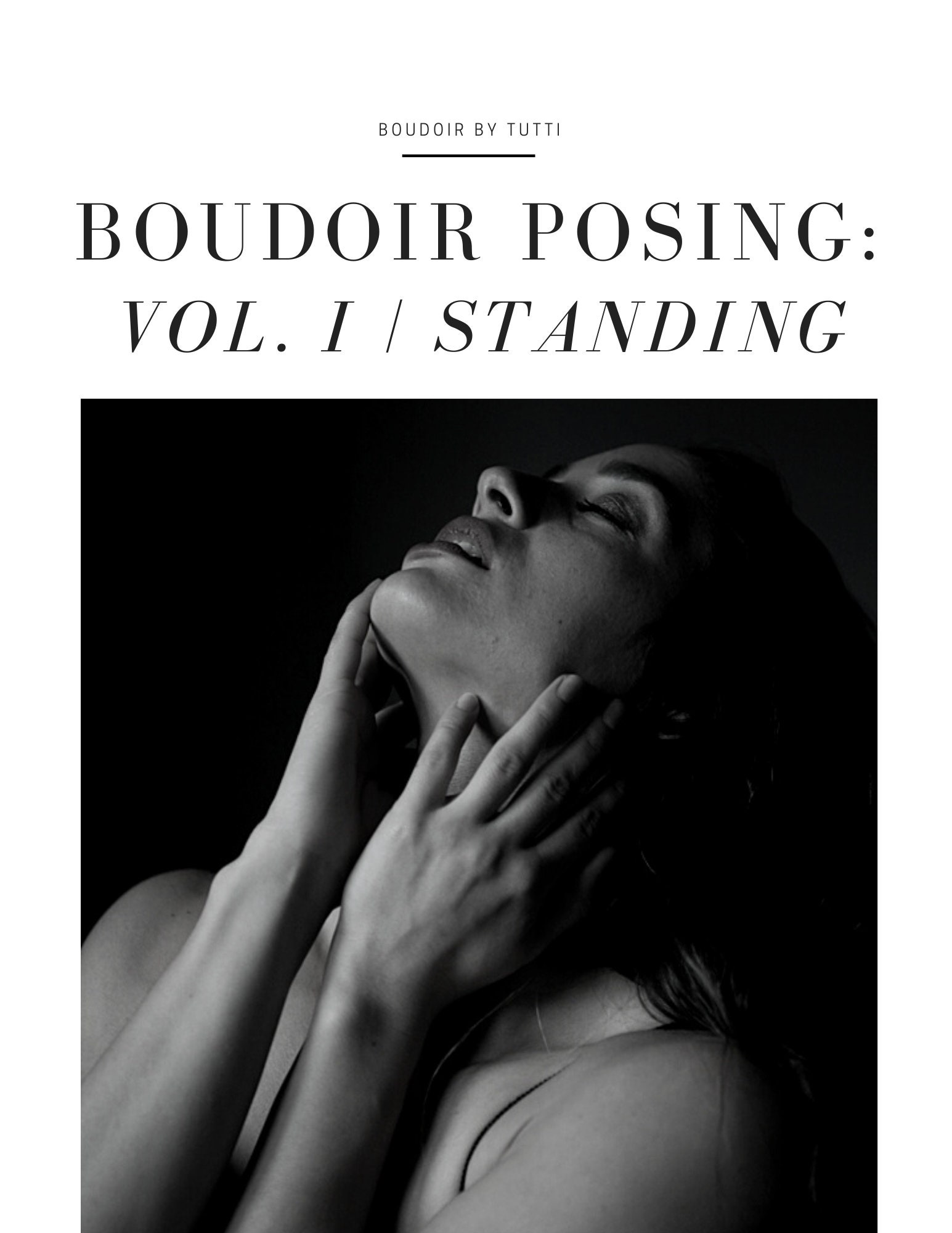 Boudoir Posing Guide Standing Poses Posing Guide Etsy