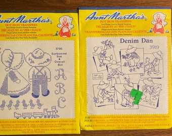 Aunt Martha S Hot Iron Transfers Choose Holiday Designs Use N Baby