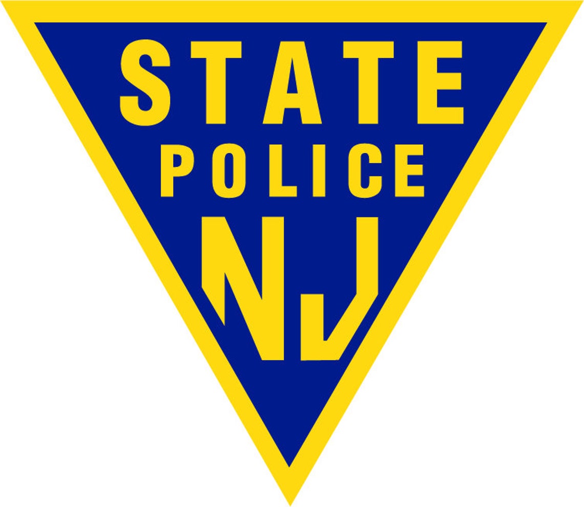 New Jersey State Police Department Seal Logo Law Enforcement Etsy