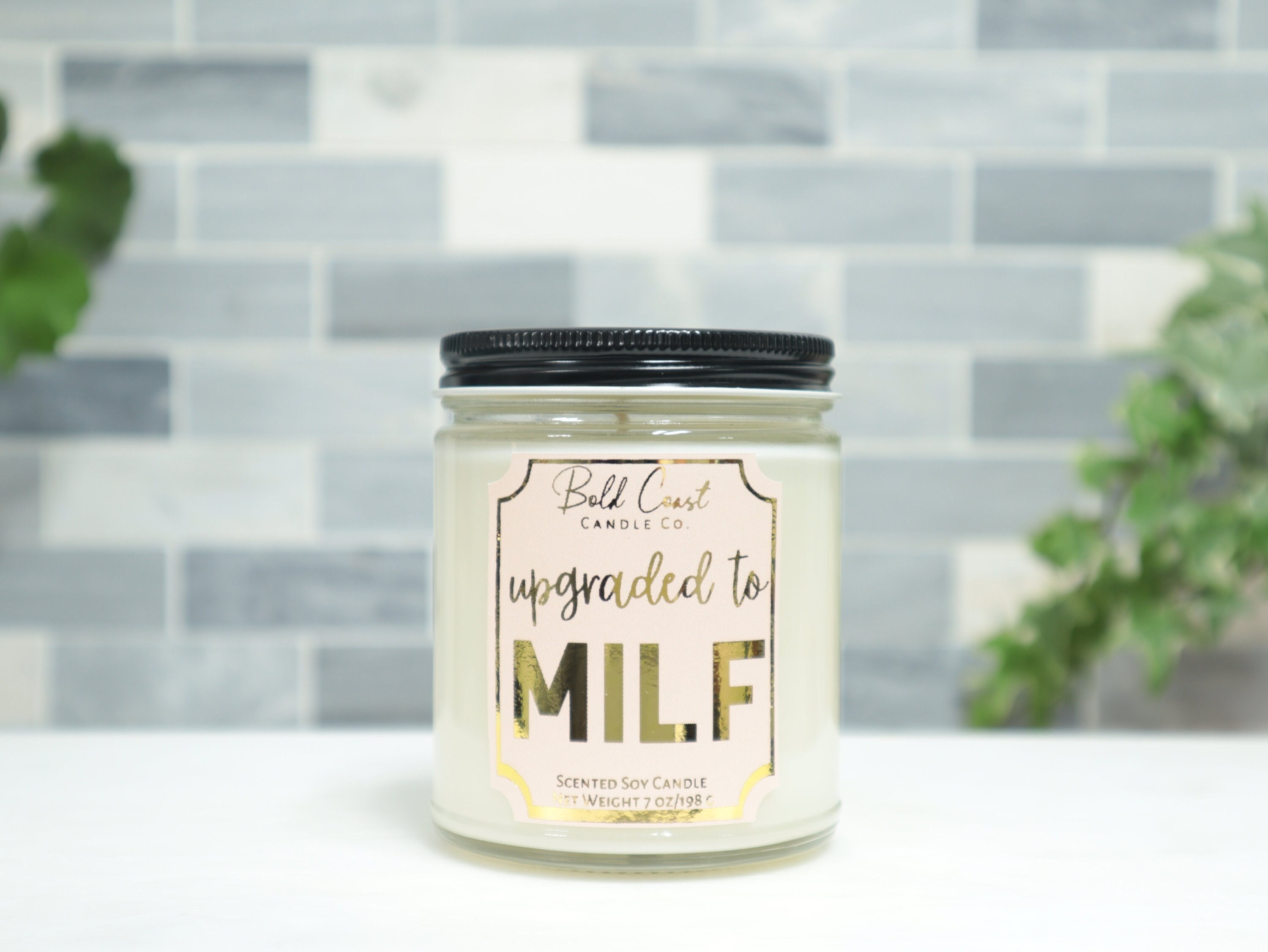 Upgraded To Milf Candle Etsy