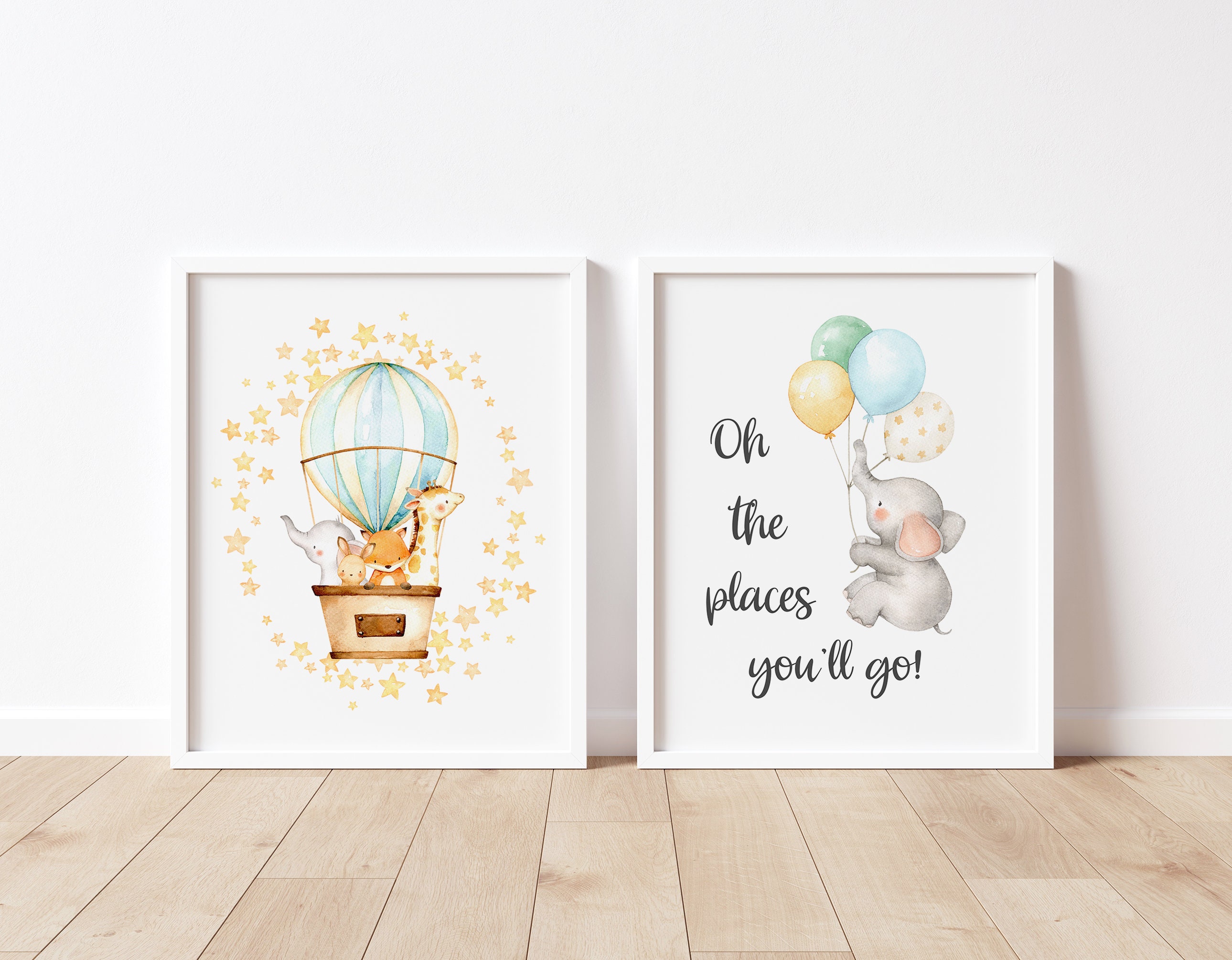 Hot Air Balloon Nursery Etsy