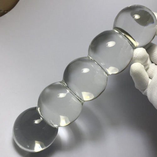 Стеклянный фаллос для точки G Glas 17 см, бесцветный GLAS-138 - Glas - Анальные стимуляторы - Купить