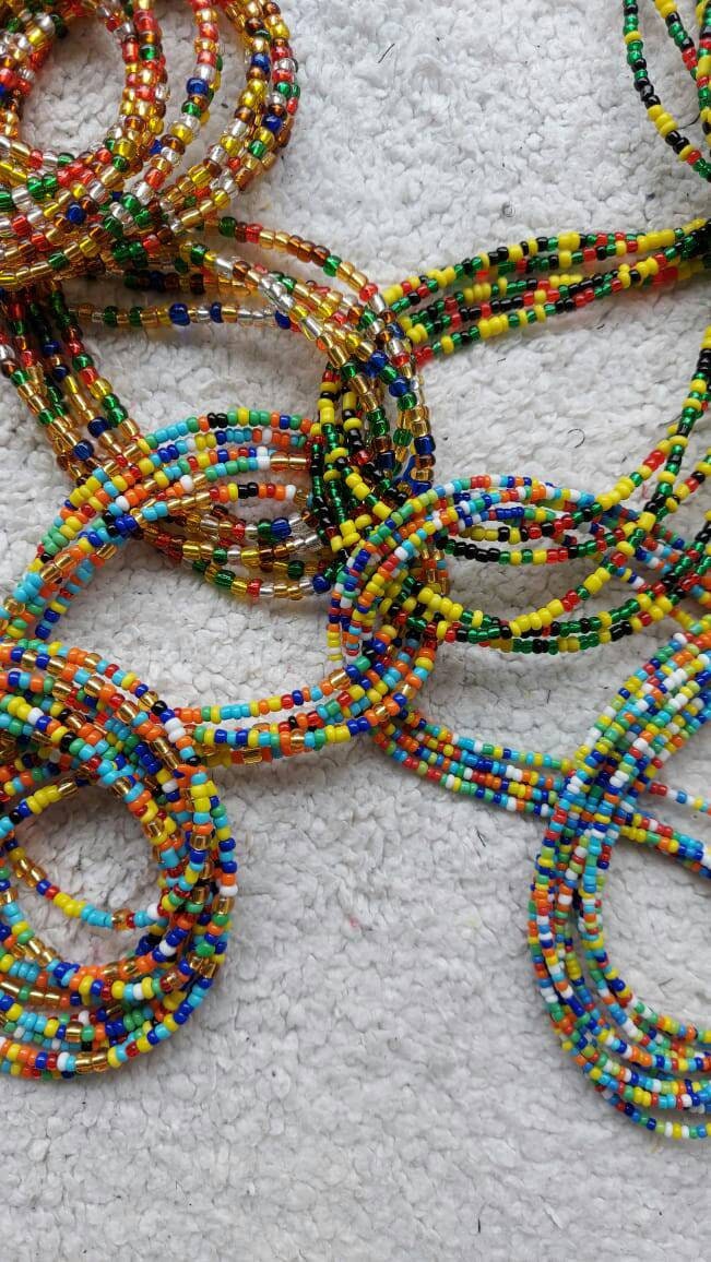 Multicolor Wholesale Beaded Waist Beadsbeaded Waist Etsy