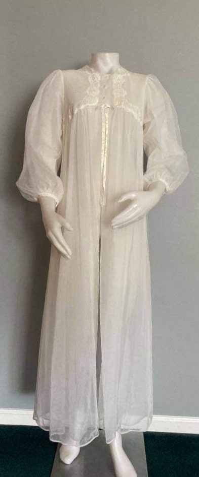 Vintage Gossamer Artemis Peignoir Set S Lingerie Robe And Etsy