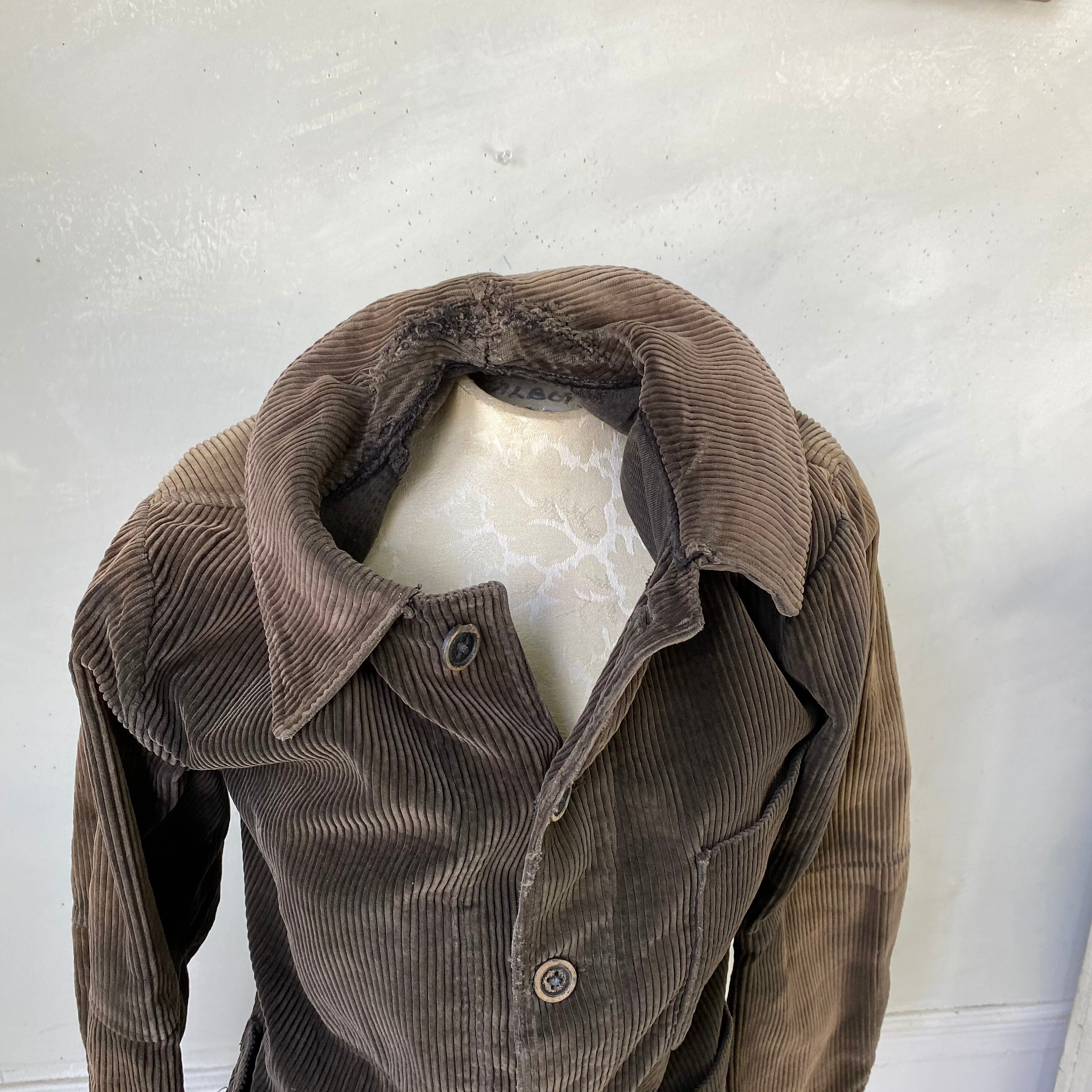 Vintage Corduroy Jacket French Hunting Workwear Work Wear Etsy