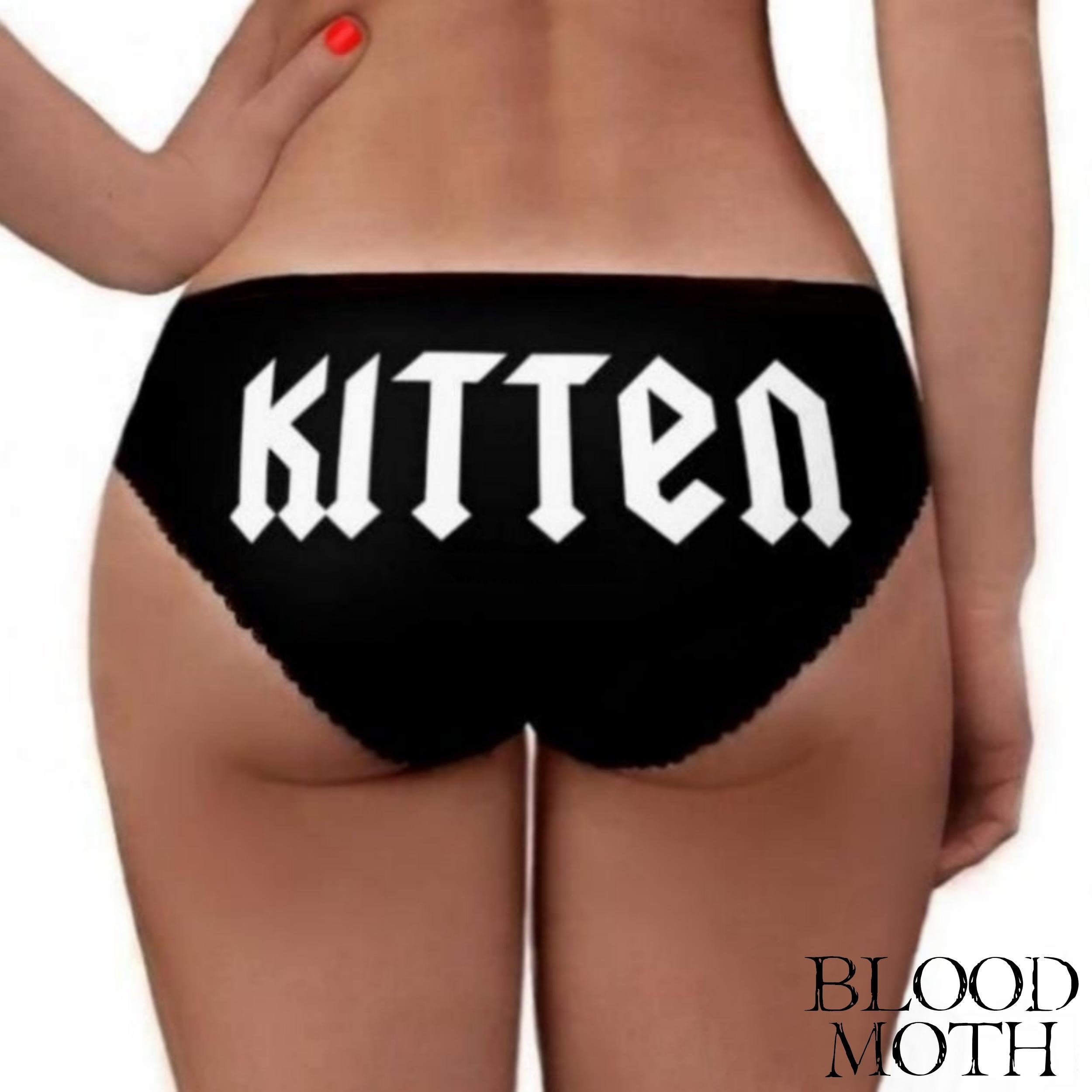 Трусы Anais Kitten Black, Чёрный, M An_Kitten Black M - Anais - Трусики с доступом - Купить