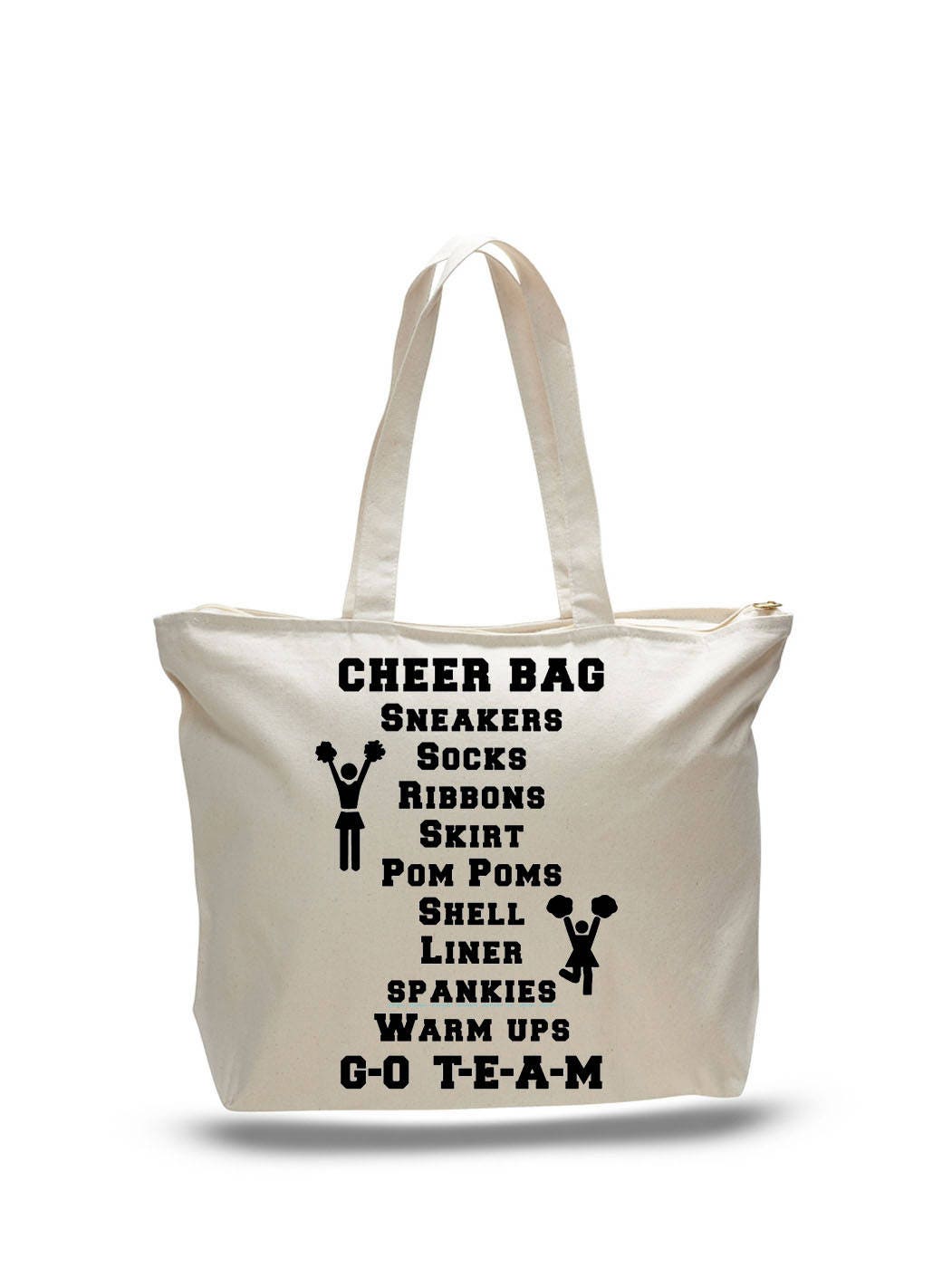 CHEERLEADER BAG Cheer Bag Gift For Cheerleader Etsy