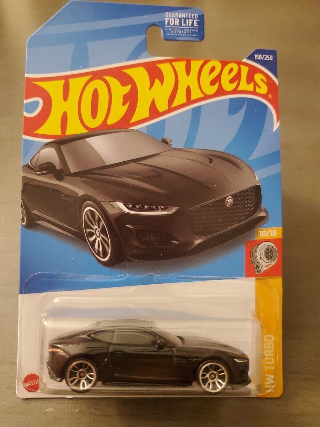 Hot Wheels Jaguar F Type Black Hw Turbo Perfect Birthday Gift Rare