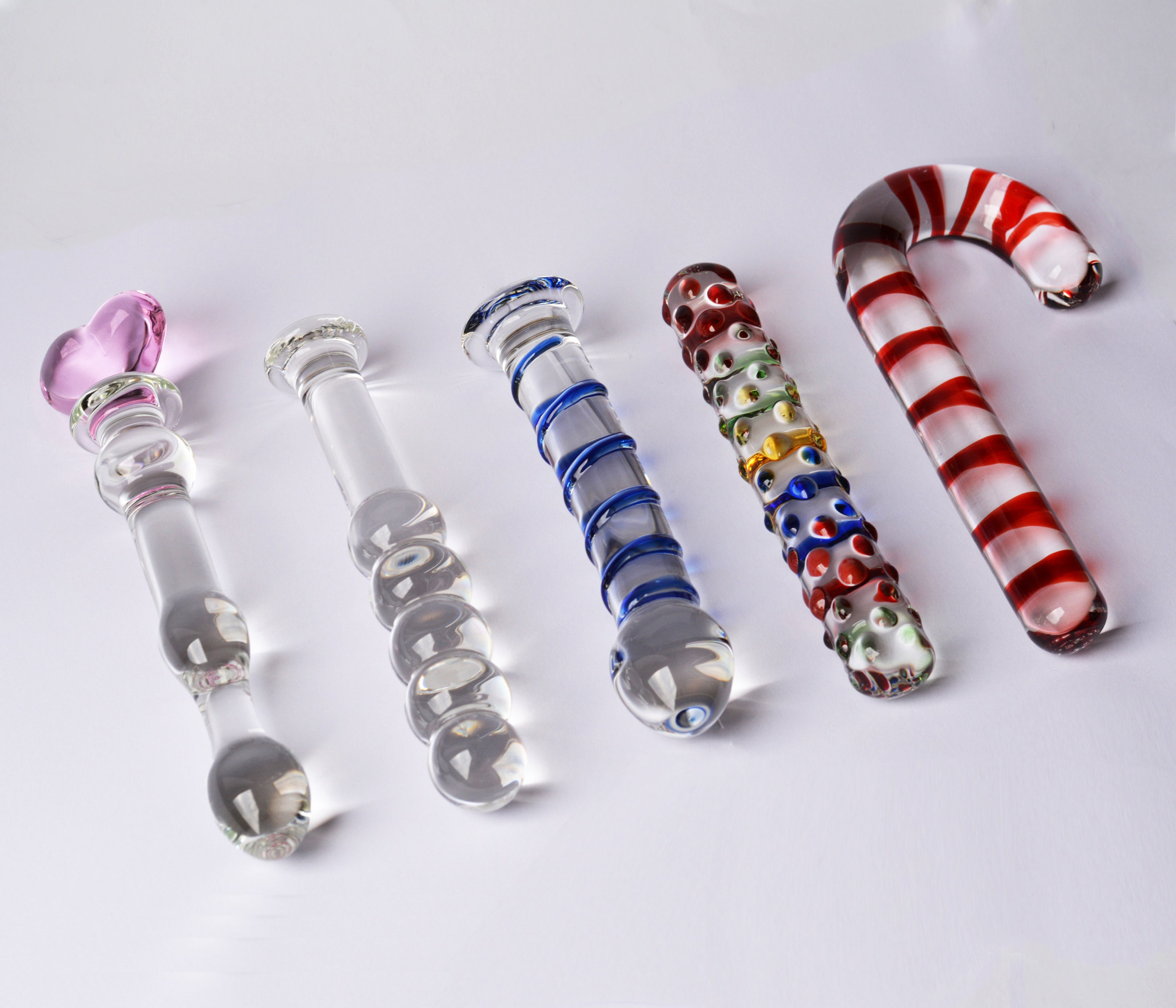 Стеклянный фаллос Glas Spiral Staircase 18 см, розовый GLAS-10 - Glas - Анальные стимуляторы - Купить