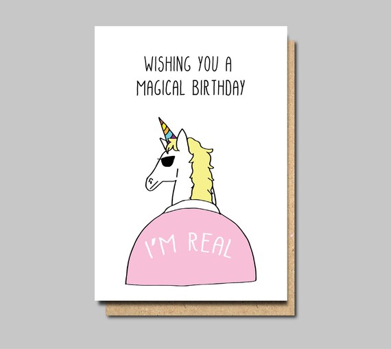 Geburtstag Lustig Einhorn