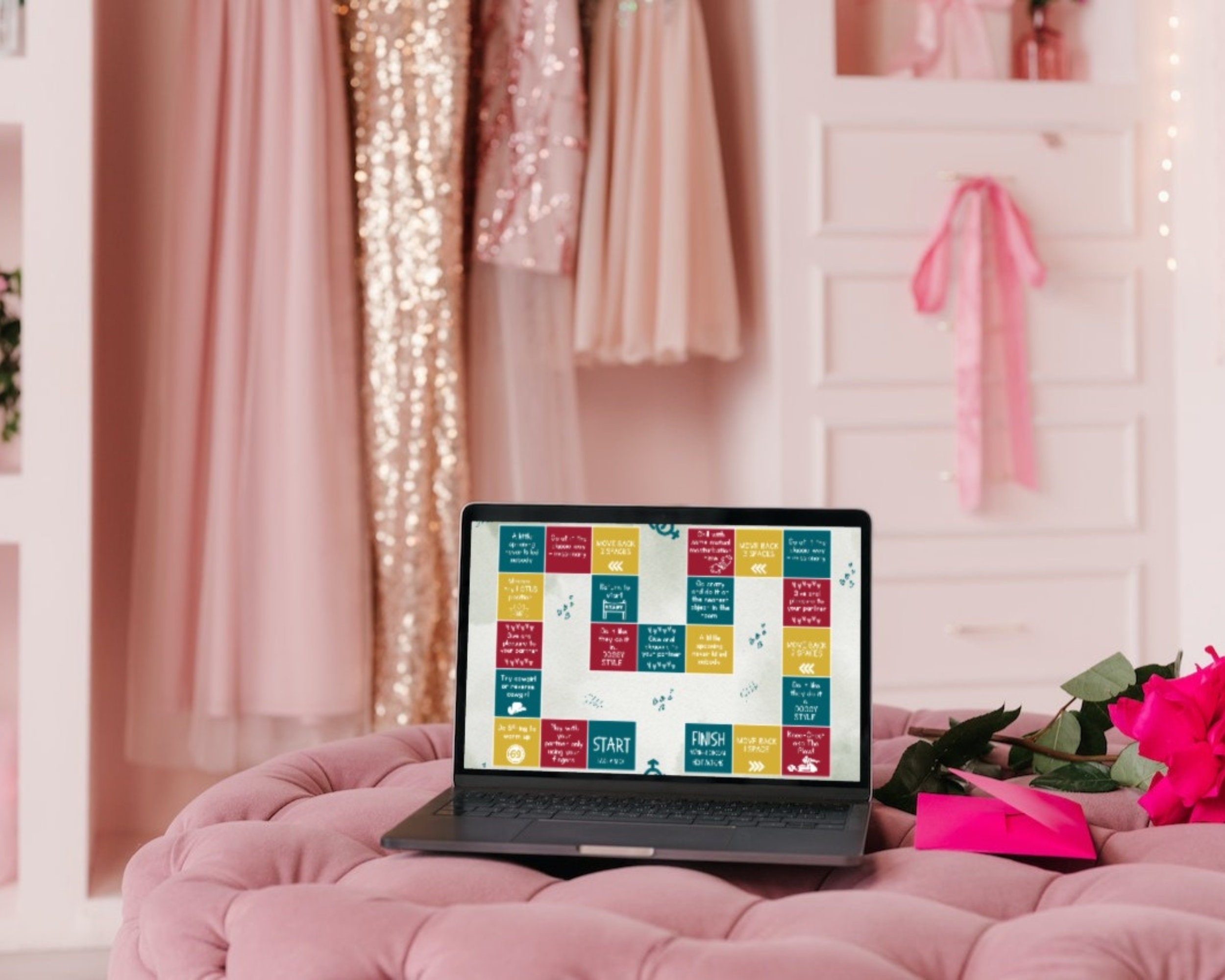 Intimacy Foreplay Sex Position Board Game For Adult Couples Bedroom Game For Great Sex