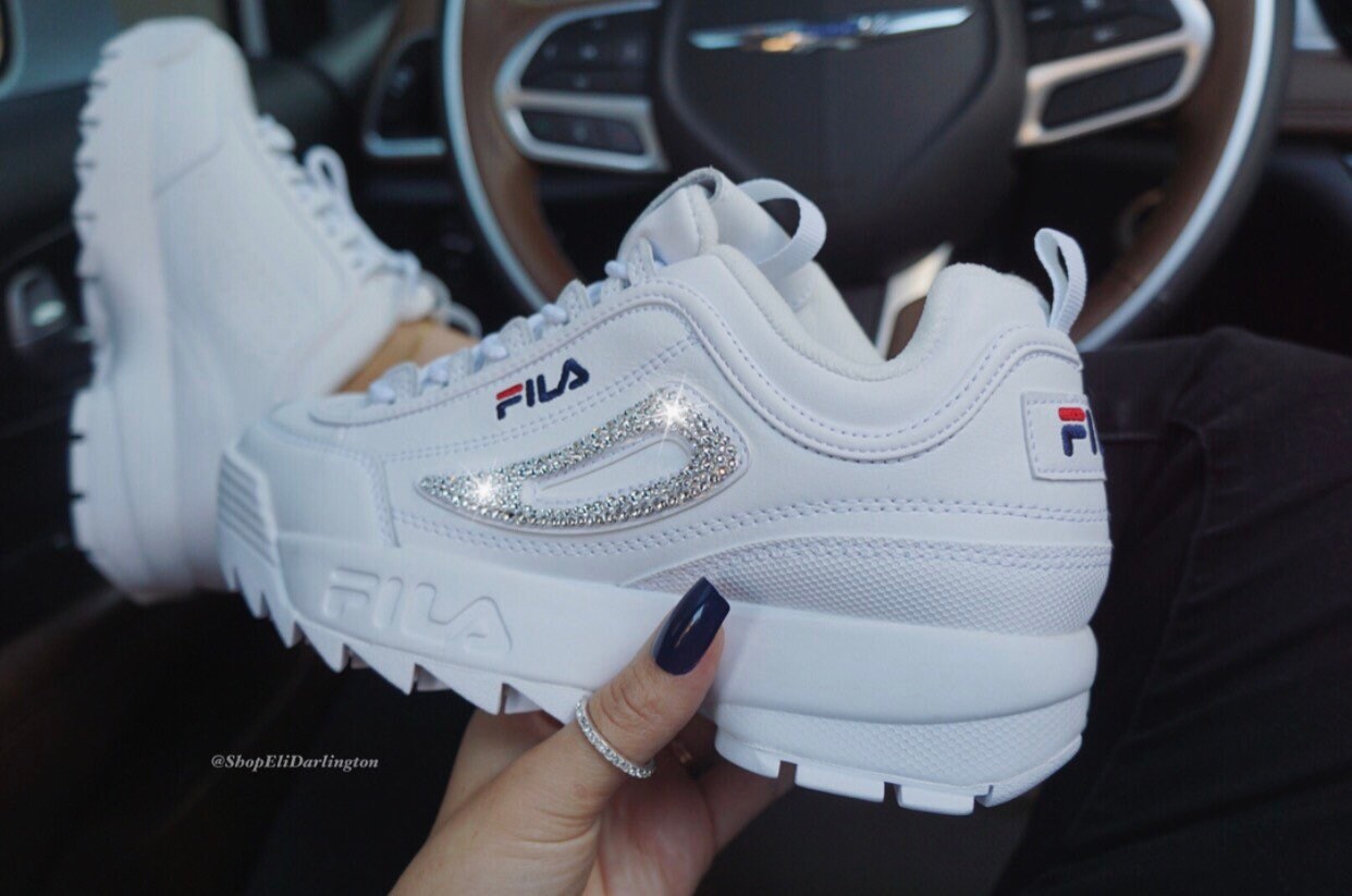 Bling Ii Swarovski Agréhommes Fila Chaussures Qxwzyrtw Perturbateur zMGSUVqp