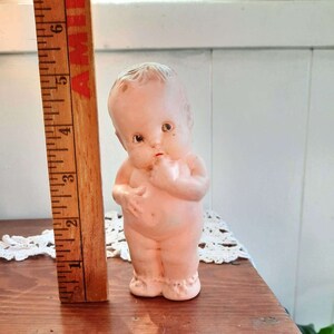 Antique Irwin Doll Vintage Rubber Nude Baby Squeak Toy 5 1 2 Naked Creepy Cute Soft Vinyl
