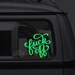Fuck Off Cursive Vinyl Decal Cutting Files Vector PNG DXF SVG