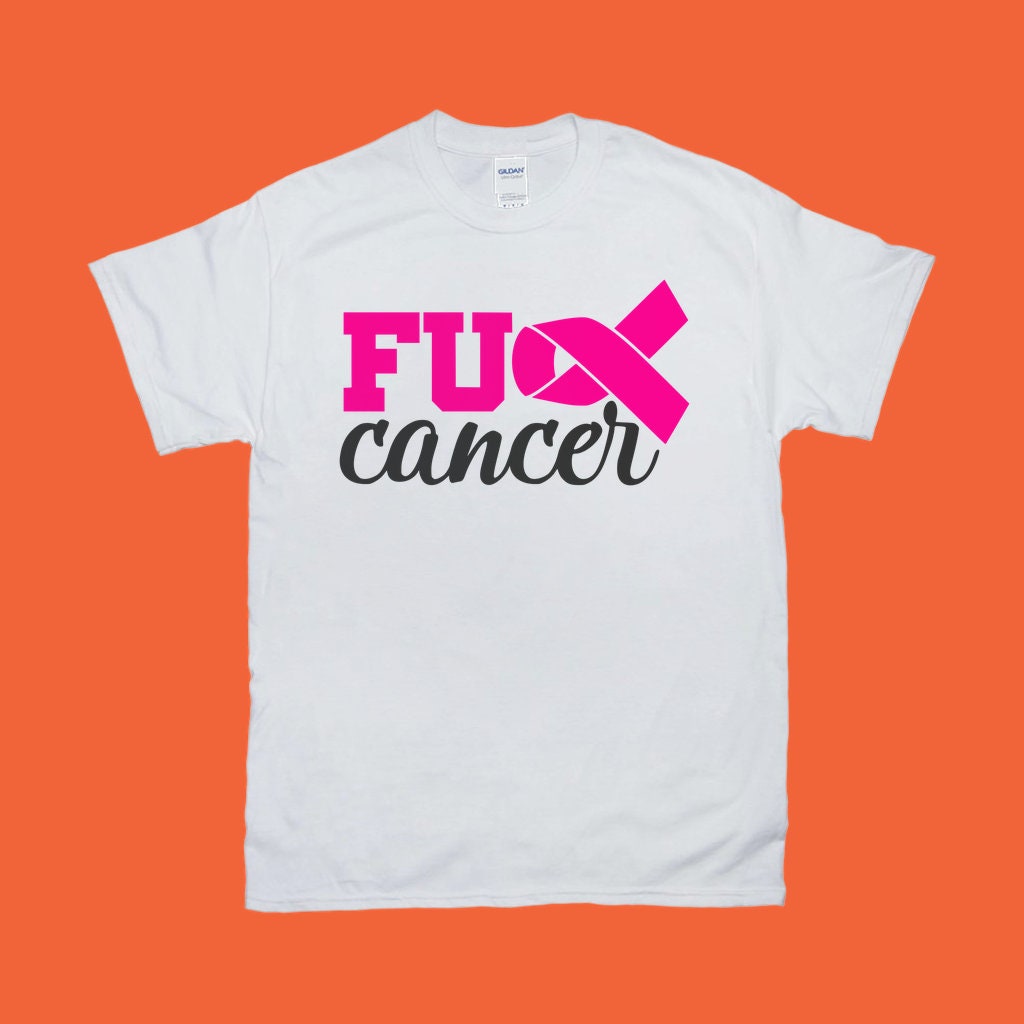 Fuck Cancer Breast Cancer Awareness Month Fuck Cancer Etsy