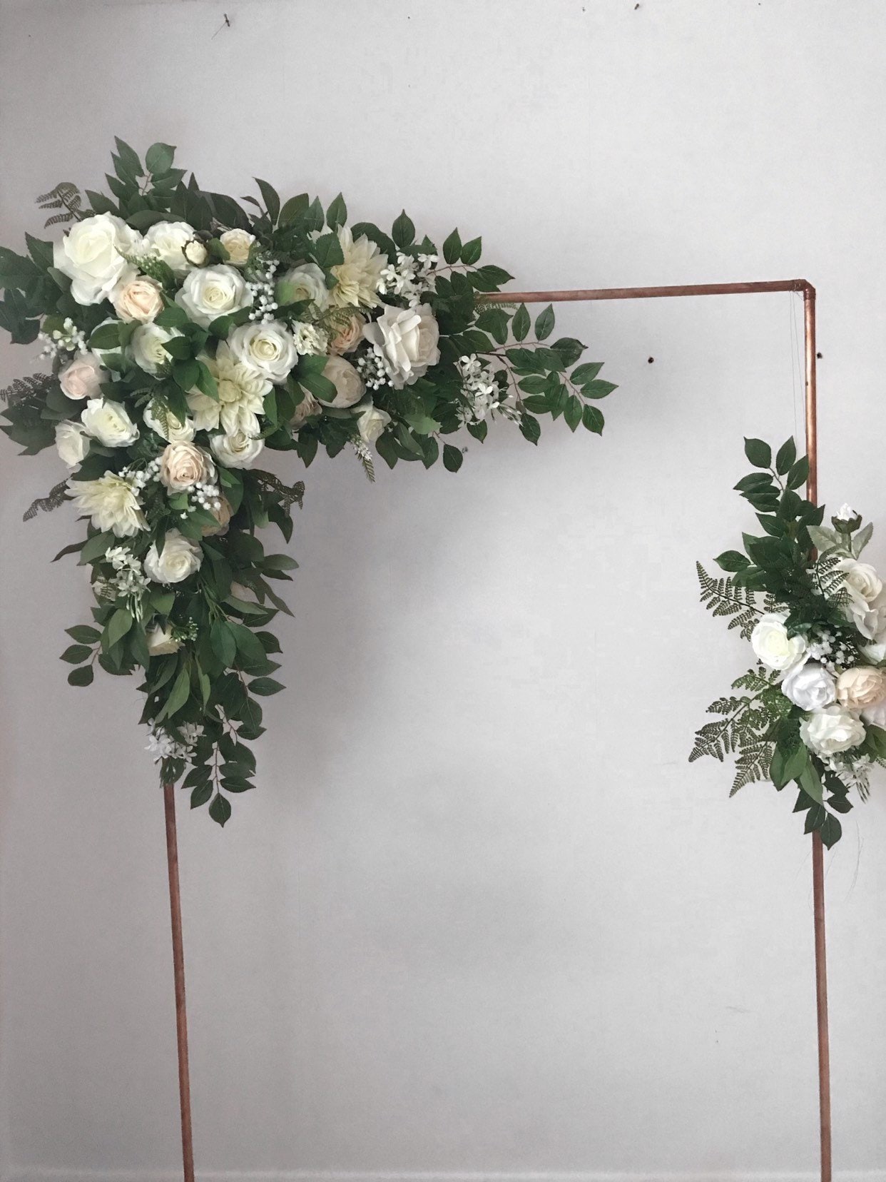 Flower Swag, Arch, Wedding Wedding Flower Floral Arch Flowers, Arbor, Boho Wedding, Blush Flowers