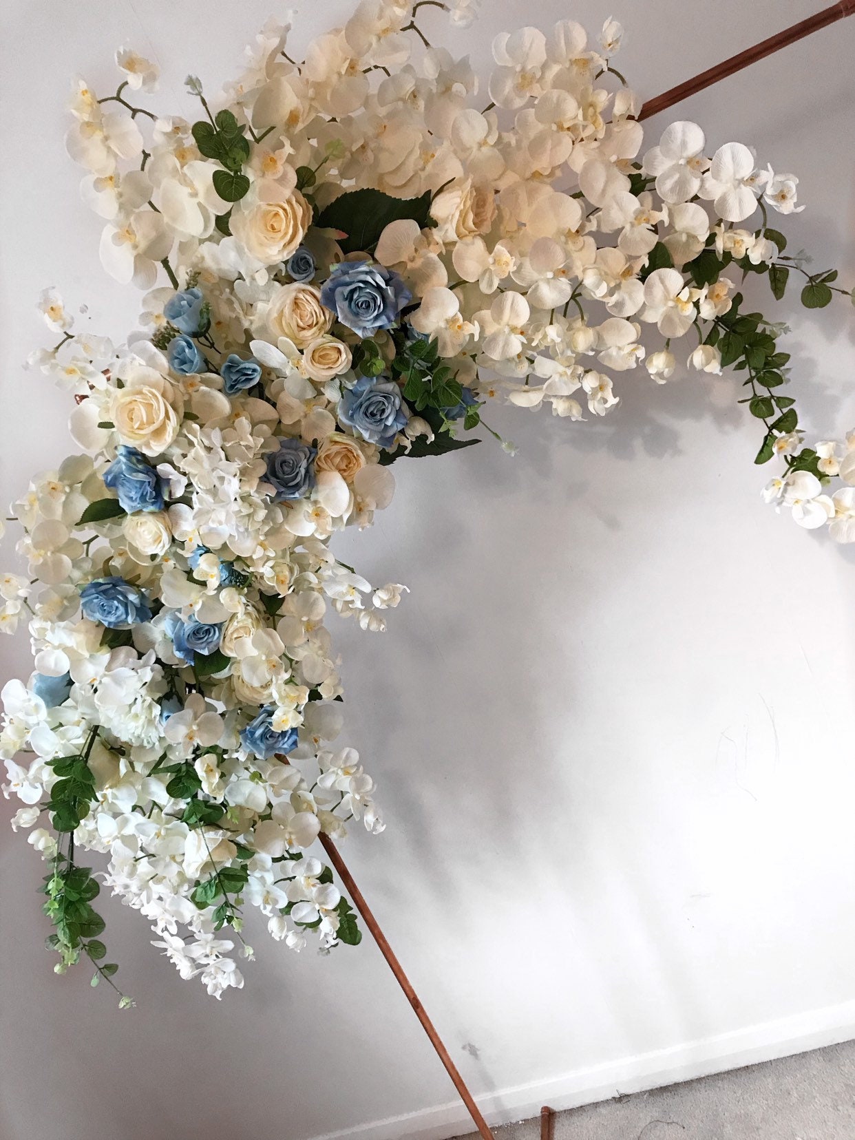 Wedding Arch, Swag, Arch Chuppah Flowers, Arch Silk Flowers Swag
