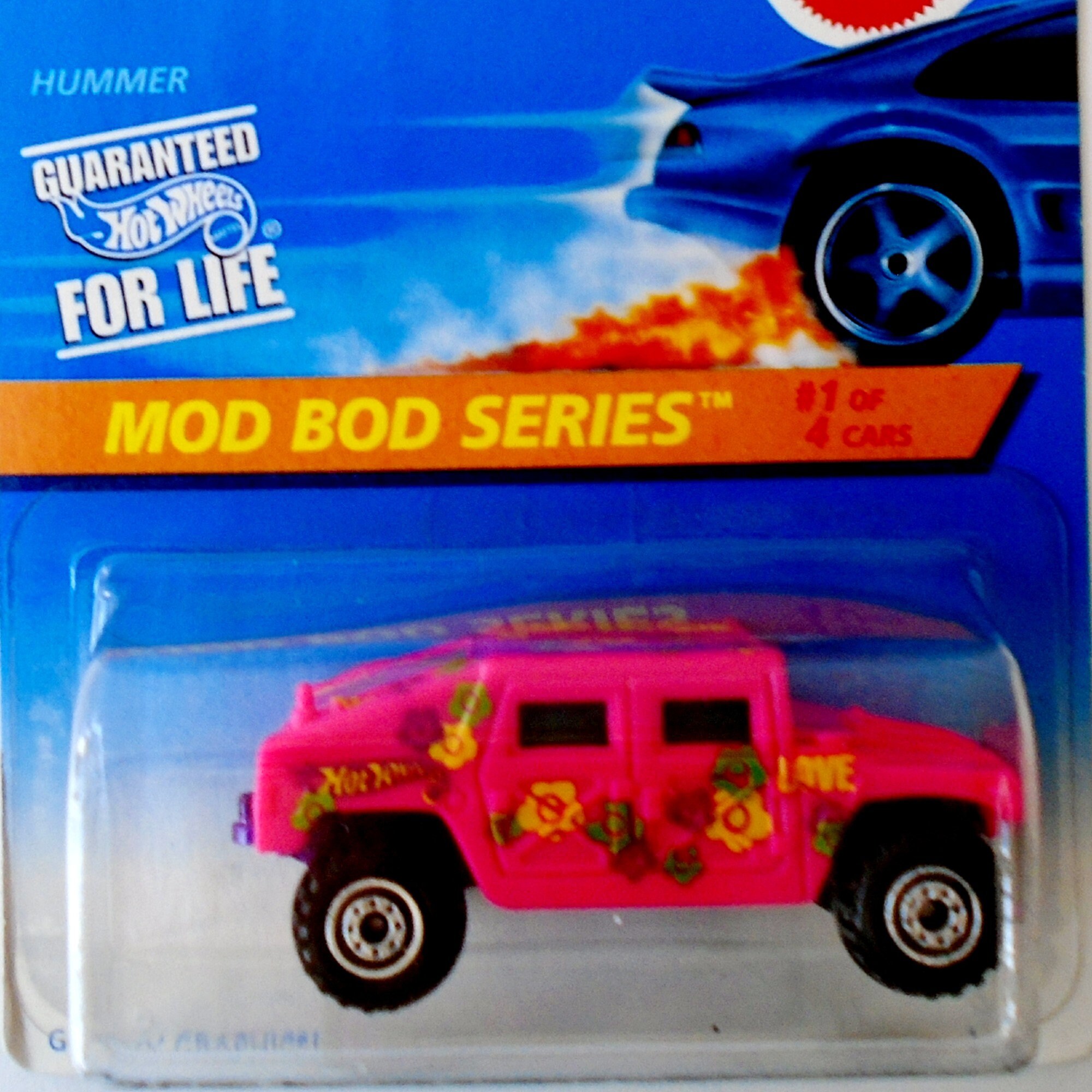 Hot Wheels Mod Bod Series Nip Hot Wheels Collector No Pink Flower