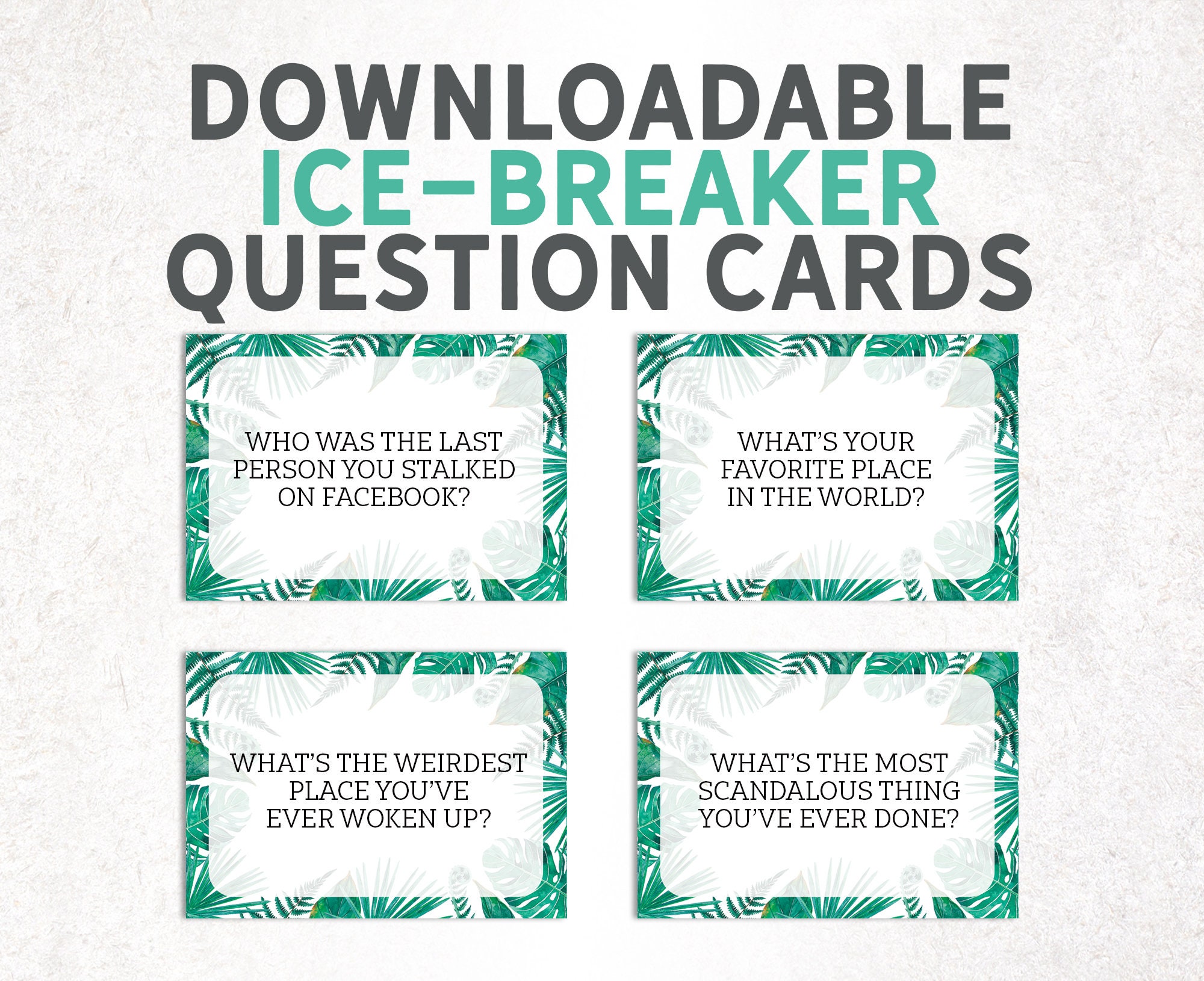 Ice Breaker Game Ideas