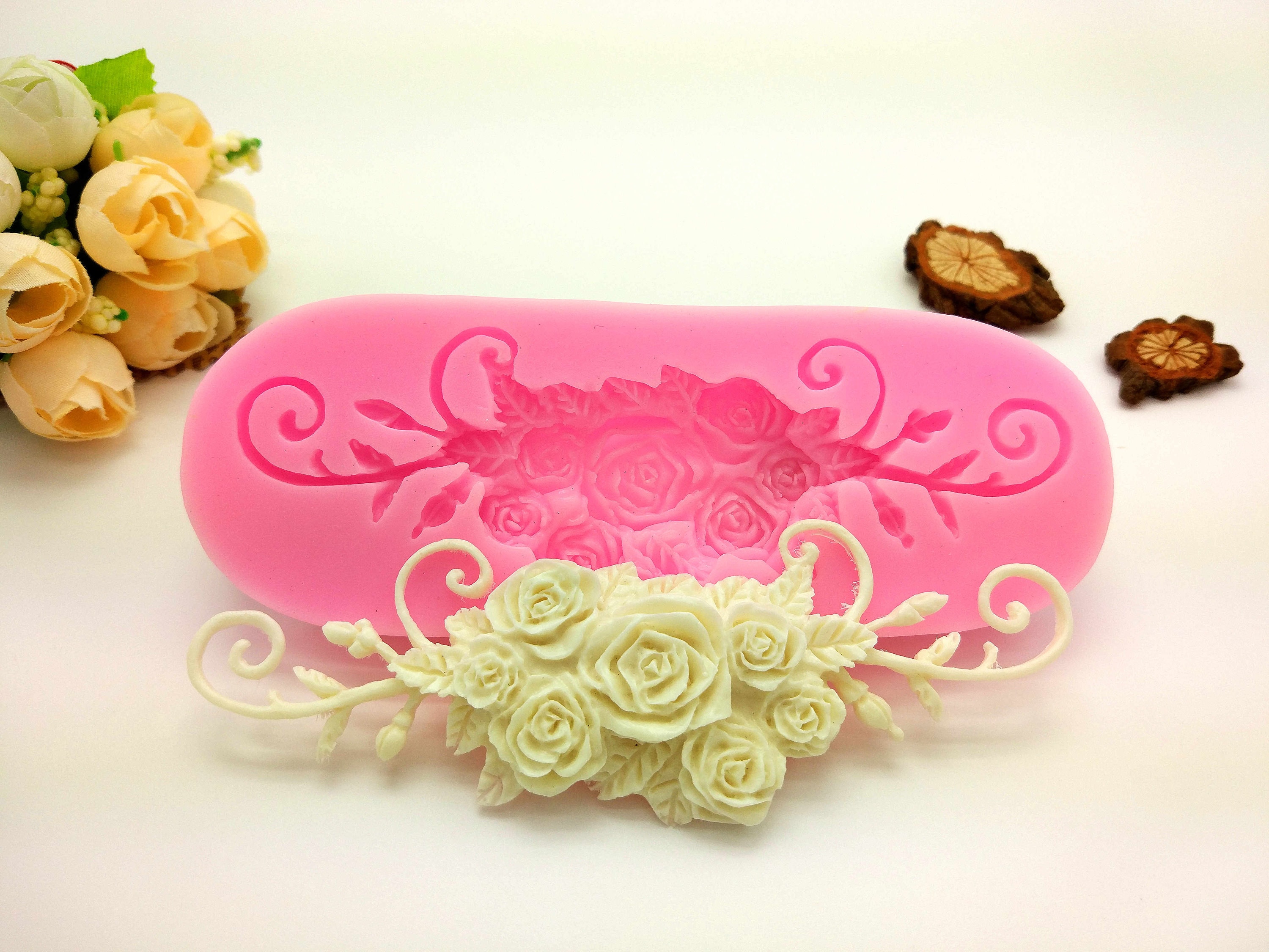 Mister Gentle Вибратор Силиконовый Rose 22 См