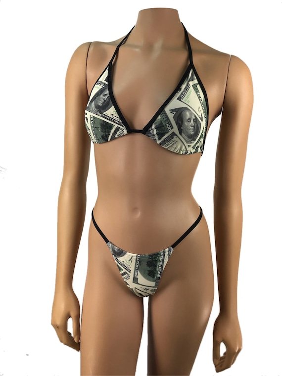 Adjustable sliding bikini