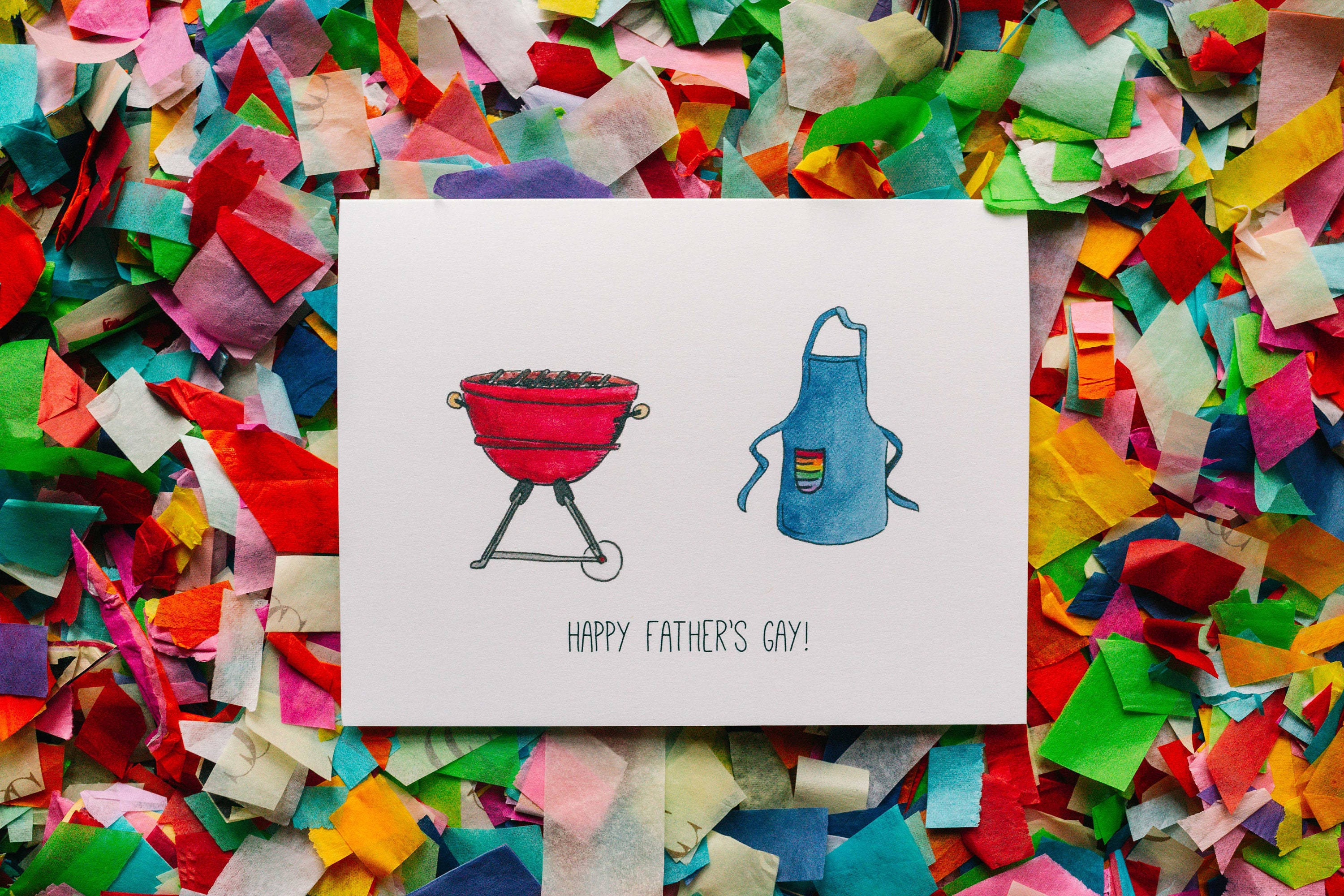 Gay Father S Day Card Happy Father S Day Happy Etsy