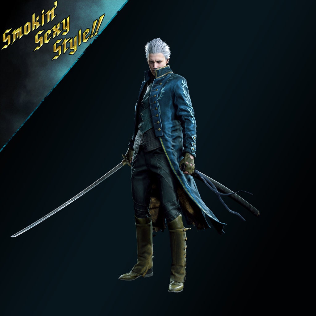 Devil May Cry 5 Vergil Outfit Pattern Etsy