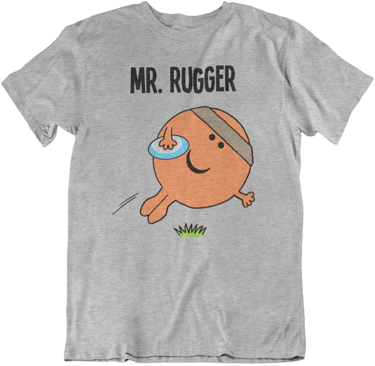 Mr Rugger - Mens Rugby Organic Cotton T-Shirt Sustainable Gift For Him