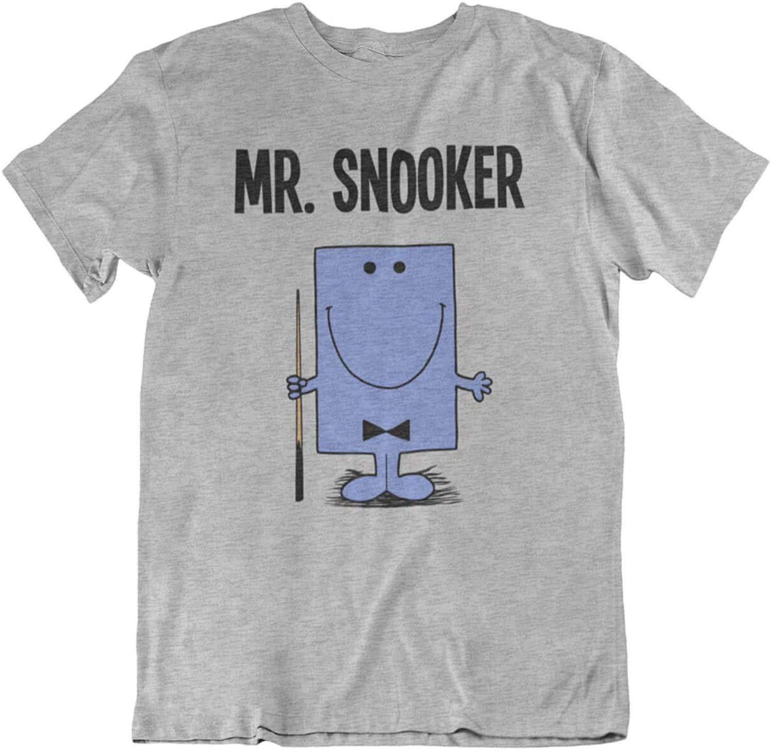 Mr Snooker - Mens Organic Cotton T-Shirt Sustainable Gift For Him