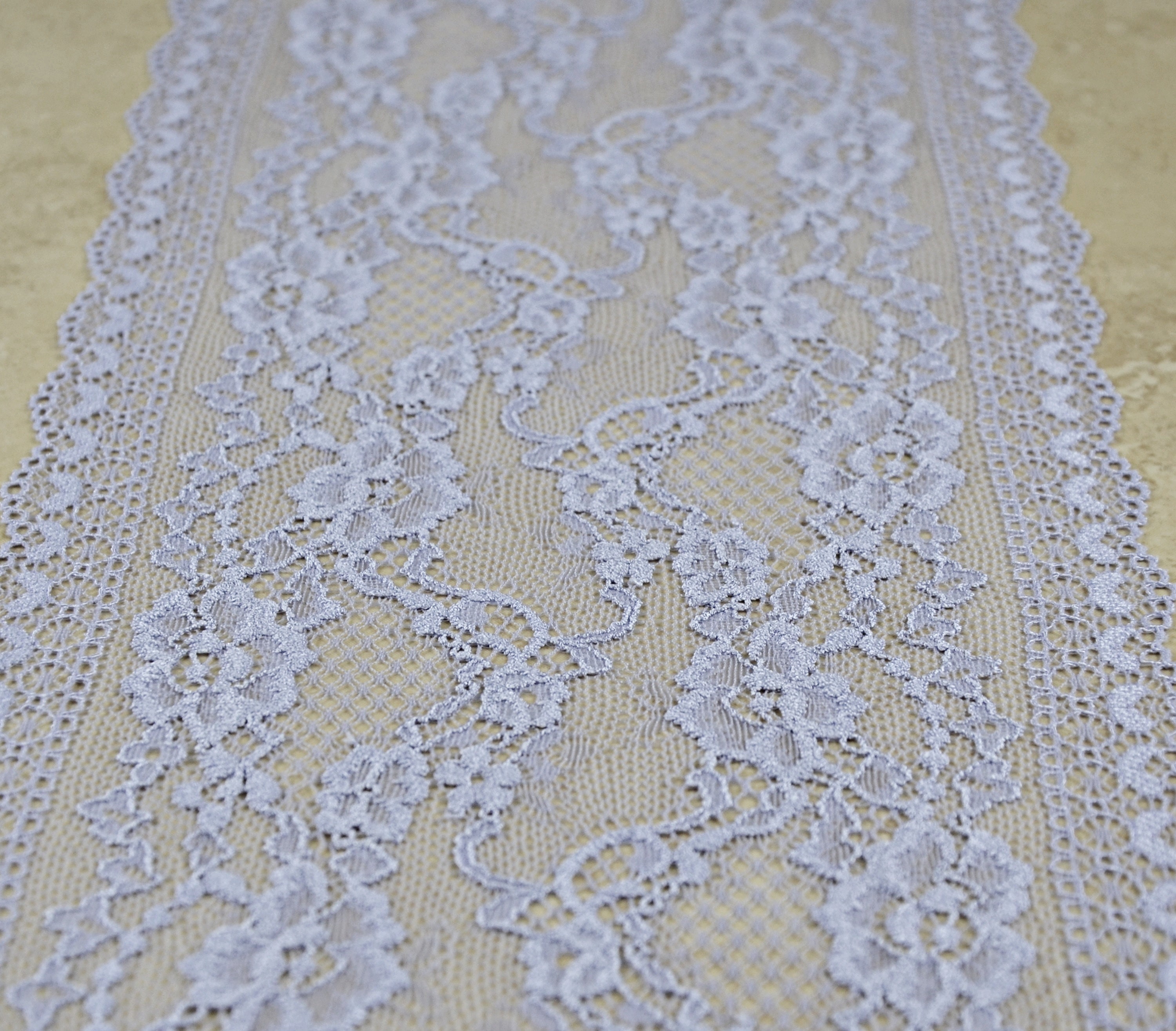 Floral Stretch Lace Smoky Lilac Lingerie Lace Trim By The Etsy