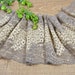 Taupe Stretch Lace Trim Lingerie Lace Wide Floral Elastic Lace Width Cm Nr