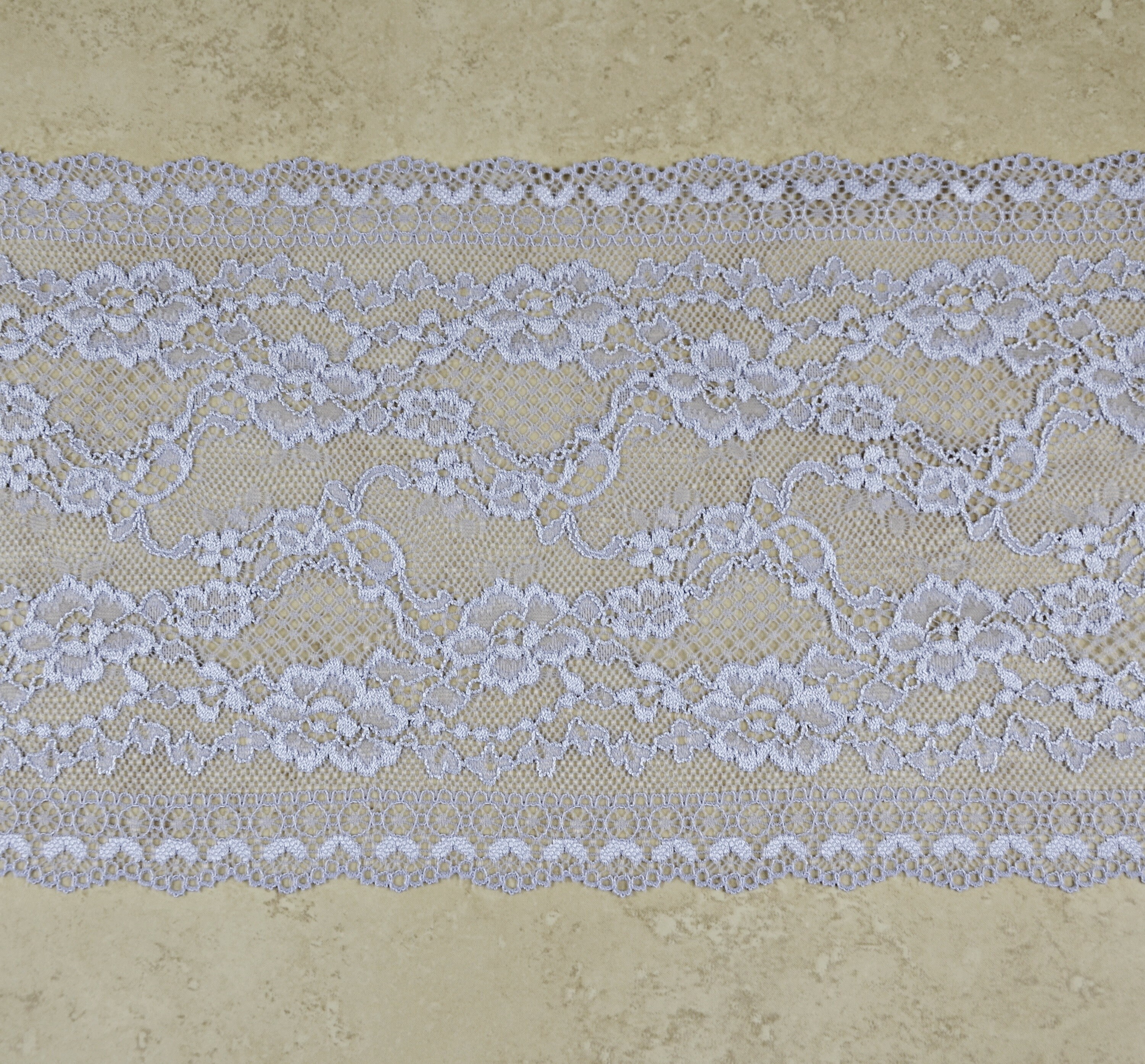 Floral Stretch Lace Smoky Lilac Lingerie Lace Trim By The Etsy