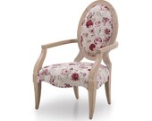 Mathilde Lounge Armchair Bespoke Custom Finished Wood Upholstered To Order Handmade Seating By Millmax