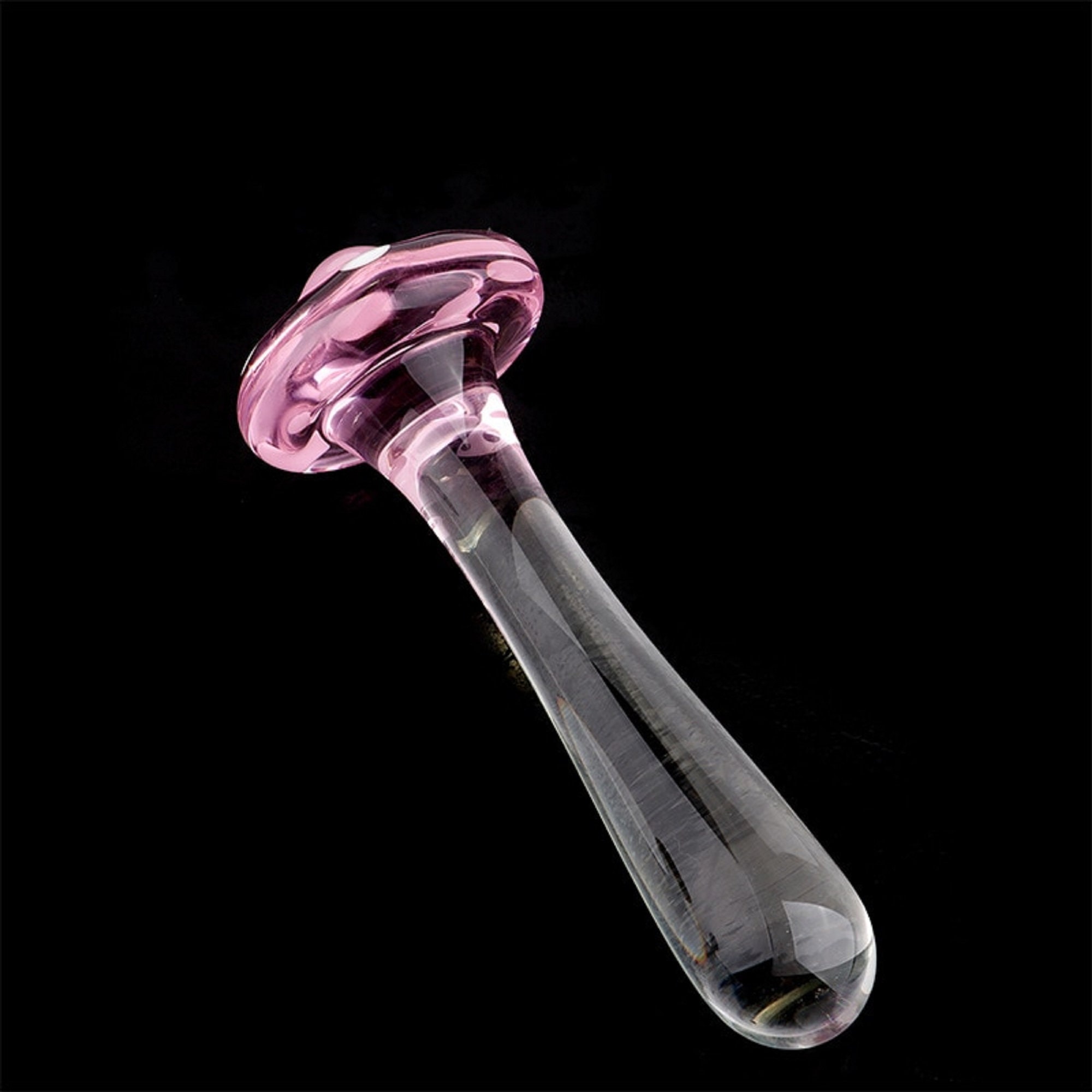 Стеклянный фаллос для точки G Glas 17 см, бесцветный GLAS-138 - Glas - Анальные стимуляторы - Купить
