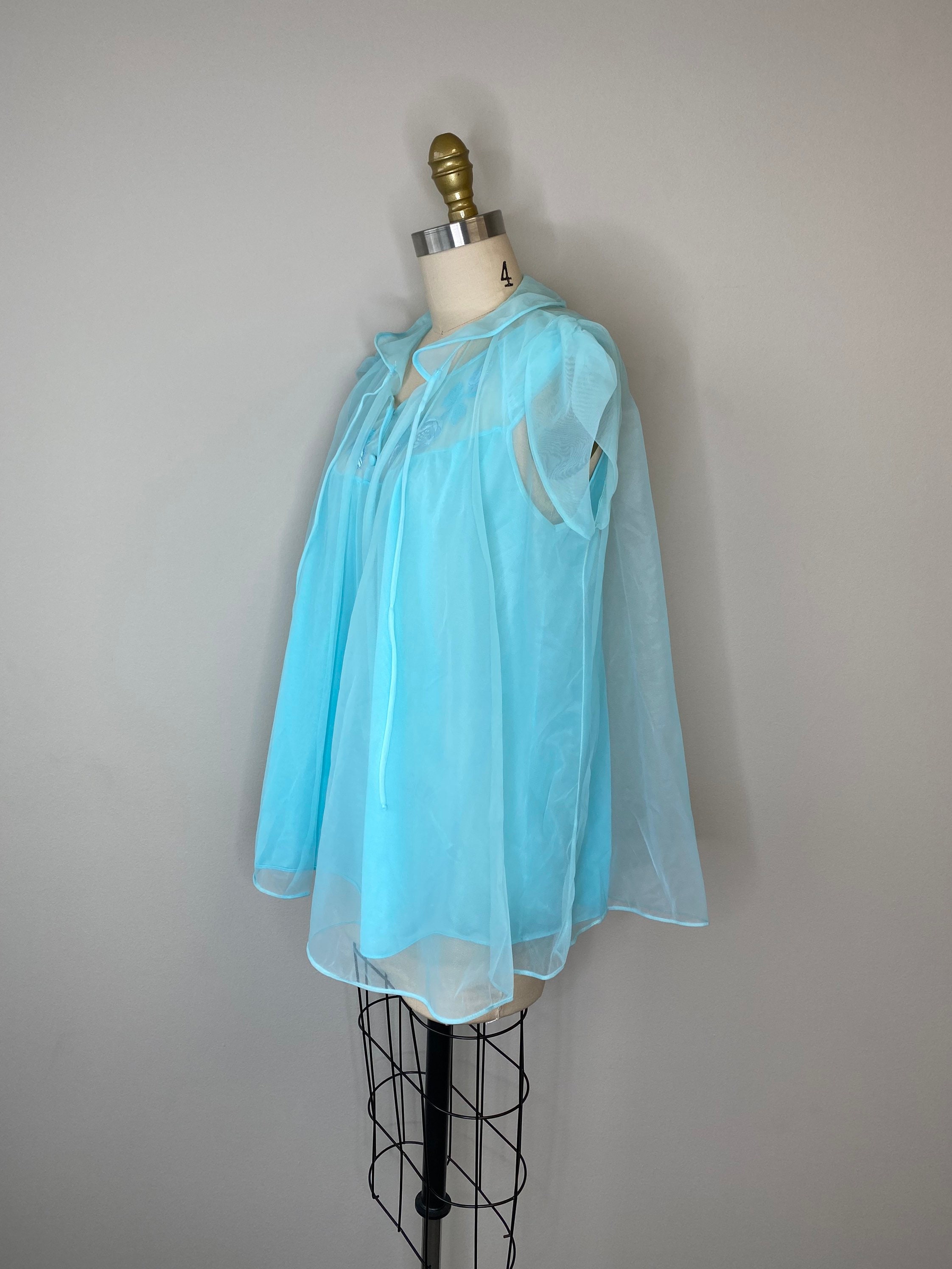 Vintage Teal Piece Vintage Lingerie Gem