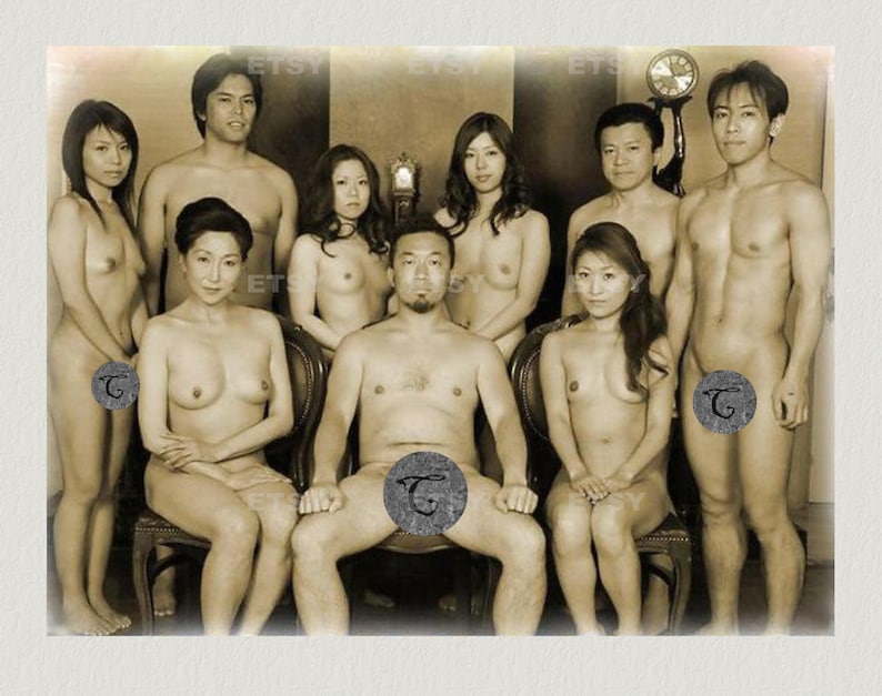 Nudist japanese family