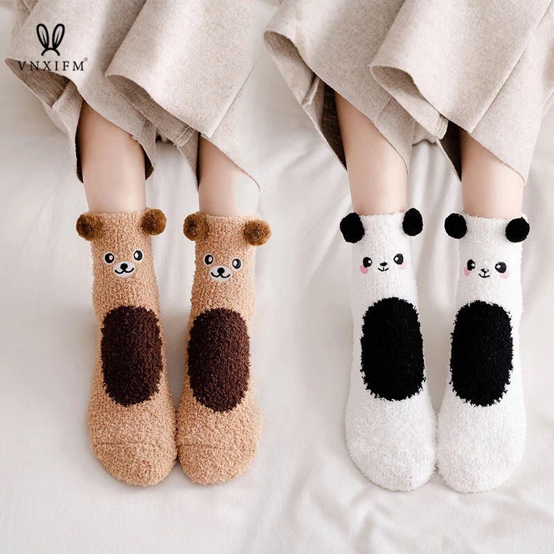 Fluffy Animal Socks