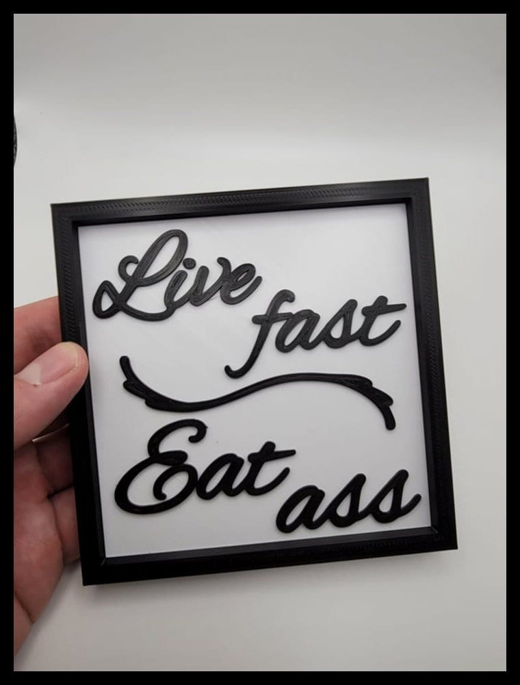 Eat Ass Stickers Etsy
