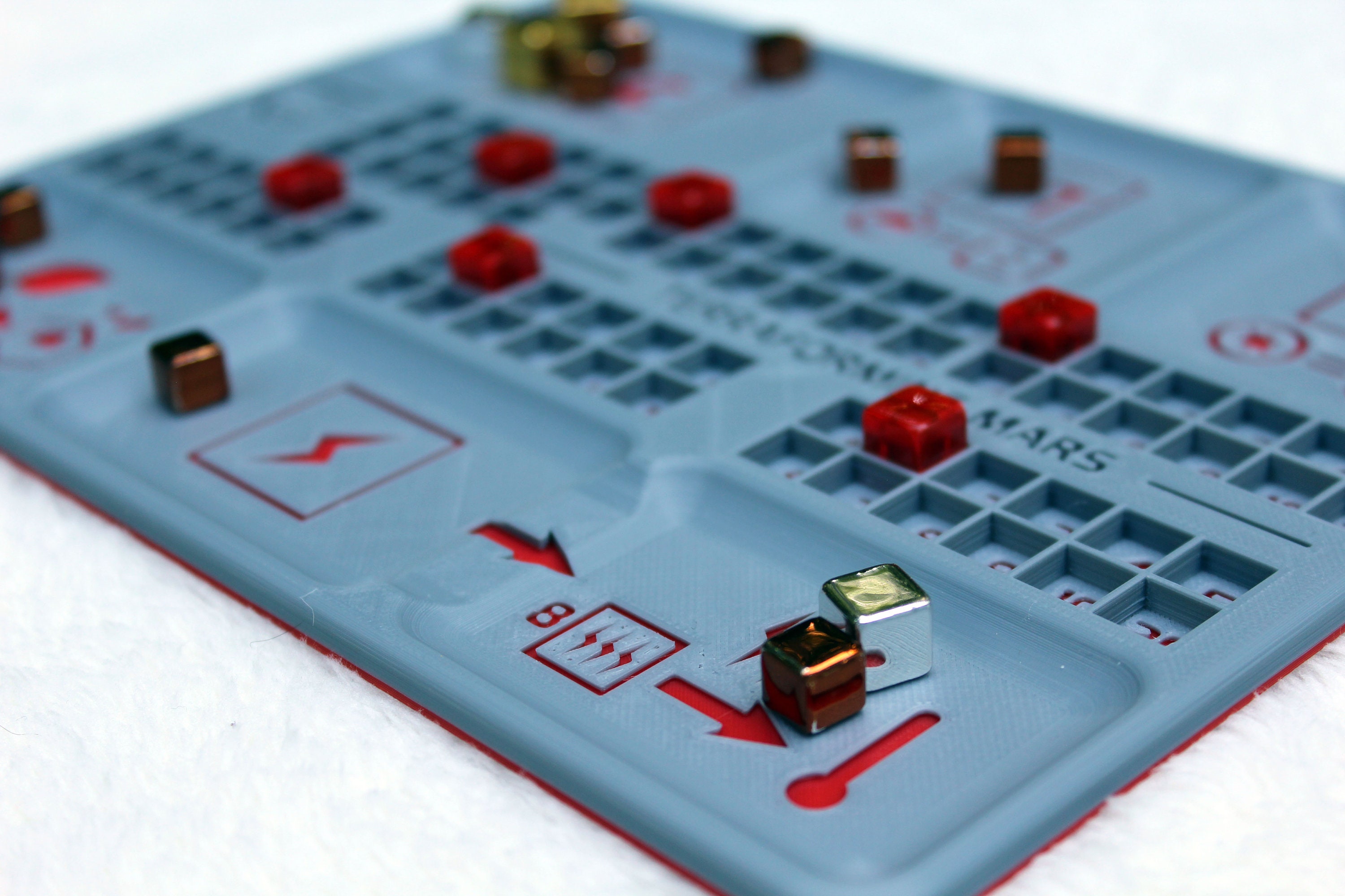 Great Board Game Accessories and Upgrades | Dice and Mice Board Game Extras- Terraforming Mars Organizer