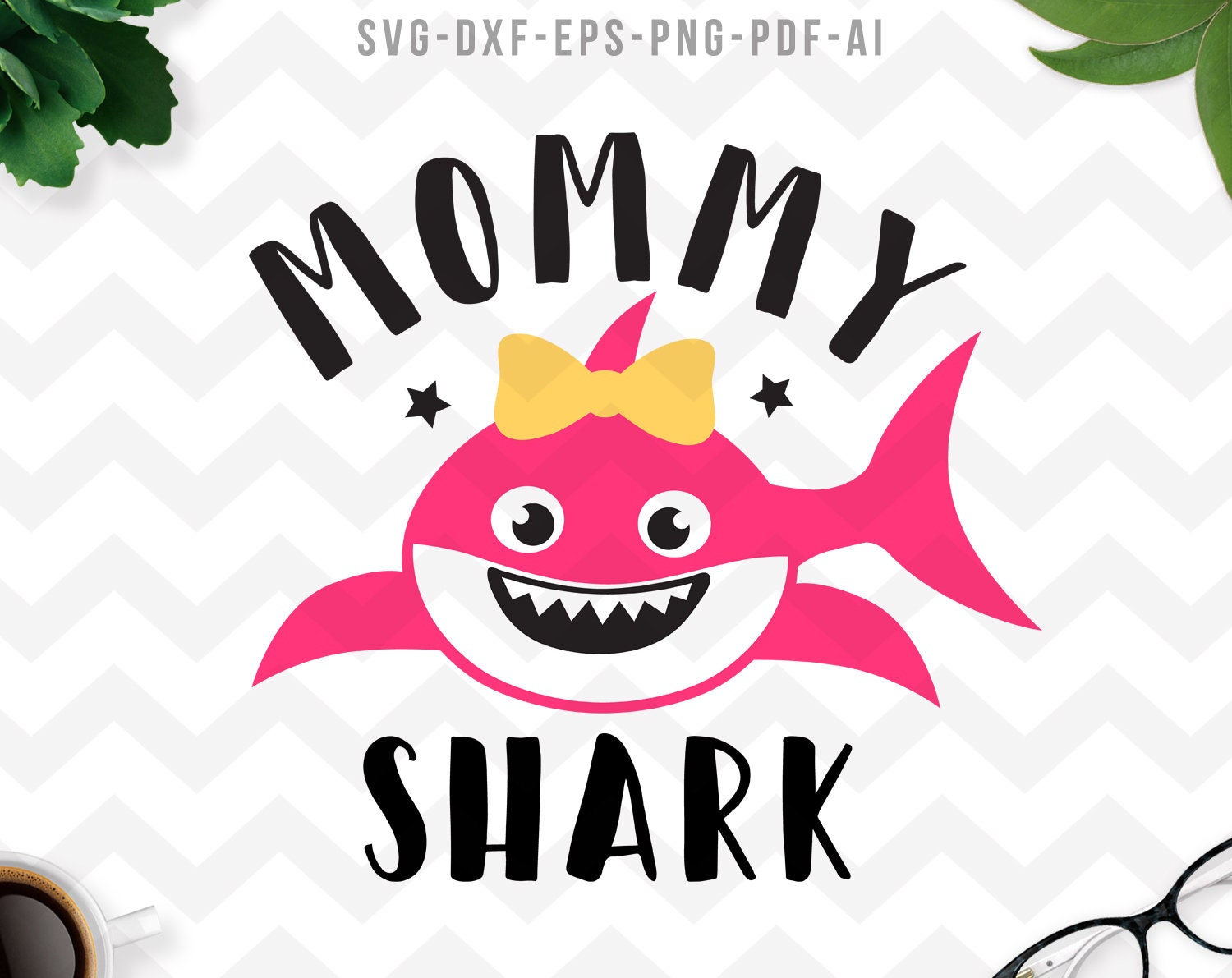 Mommy Shark SVG Mom Life Svg Mom Svg Shark SvgMother S Etsy